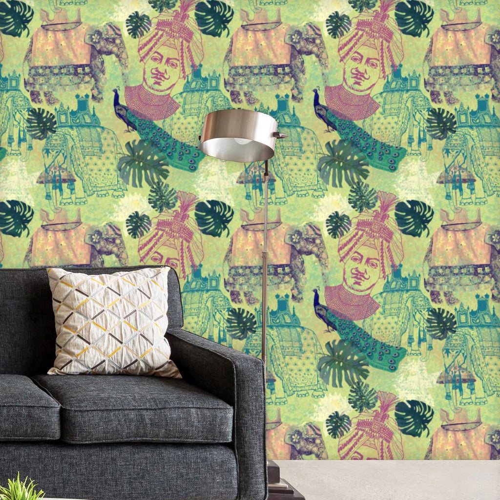 Ethnic India Wallpaper Roll-Wallpapers Peel & Stick-WAL_PA-IC 5007665 IC 5007665, Ancient, Birds, Botanical, Drawing, Floral, Flowers, Historical, Illustrations, Indian, Medieval, Nature, Patterns, Retro, Signs, Signs and Symbols, Vintage, ethnic, india, wallpaper, roll, peacock, artwork, bird, design, elephants, exotic, goa, illustration, jungles, lotus, maharajah, old, pattern, seamless, artzfolio, wallpapers for bedroom, wall papers full sheet for living room, wallpapers for home, pvc wallpaper, peel sti