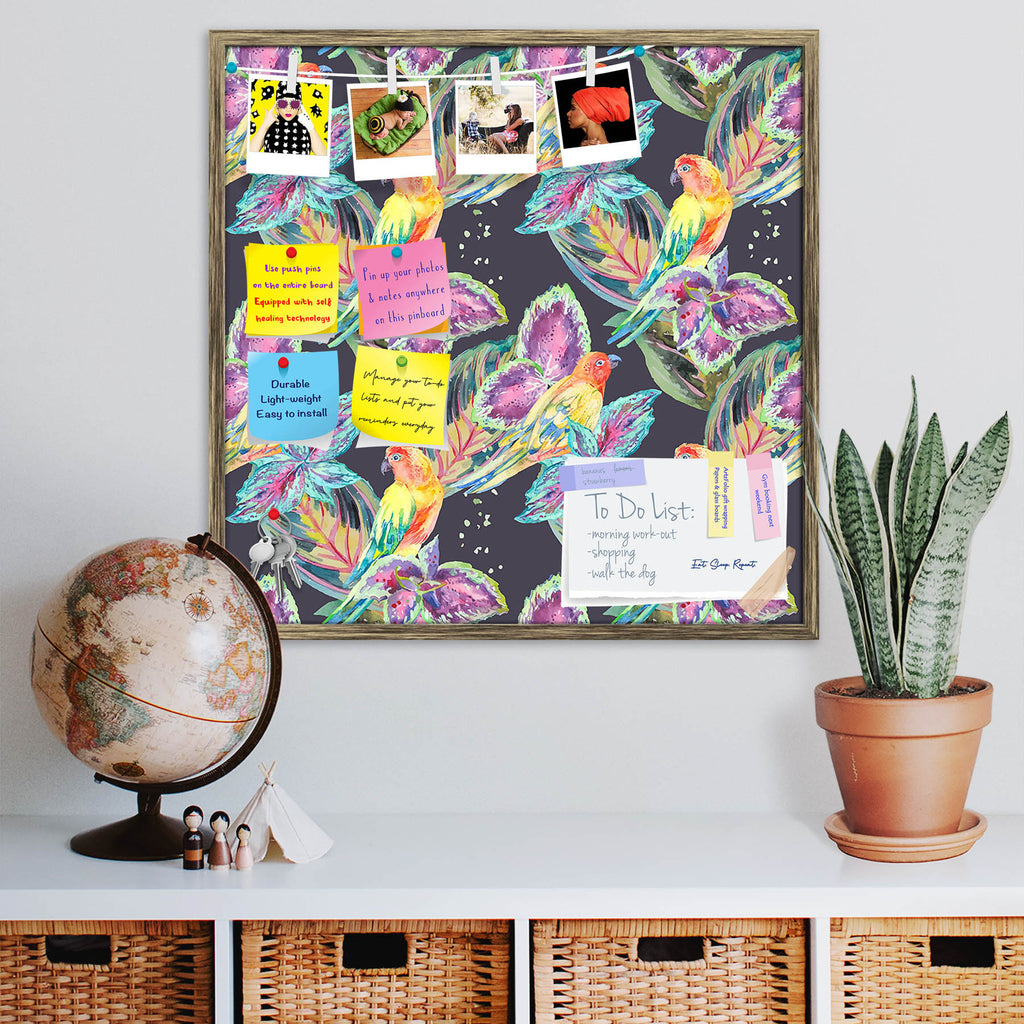 Exotic Art D1 Bulletin Board Notice Pin Board Soft Board | Framed-Bulletin Boards Framed-BLB_FR-IC 5007668 IC 5007668, African, Animals, Birds, Botanical, Culture, Ethnic, Fashion, Floral, Flowers, Hawaiian, Illustrations, Modern Art, Nature, Patterns, Pop Art, Signs, Signs and Symbols, Traditional, Tribal, Tropical, Watercolour, Wildlife, World Culture, exotic, art, d1, bulletin, board, notice, pin, soft, framed, parrot, boho, textiles, pattern, africa, animal, background, bird, botanic, design, drawn, fab
