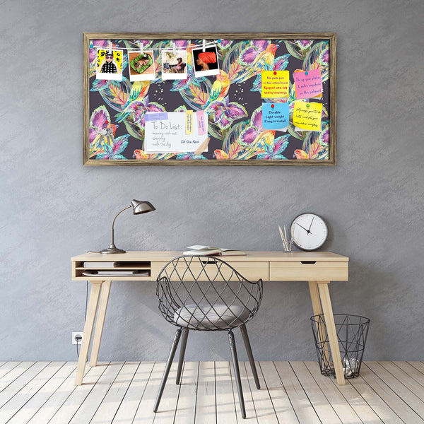 Exotic Art D1 Bulletin Board Notice Pin Board Soft Board | Framed-Bulletin Boards Framed-BLB_FR-IC 5007668 IC 5007668, African, Animals, Birds, Botanical, Culture, Ethnic, Fashion, Floral, Flowers, Hawaiian, Illustrations, Modern Art, Nature, Patterns, Pop Art, Signs, Signs and Symbols, Traditional, Tribal, Tropical, Watercolour, Wildlife, World Culture, exotic, art, d1, bulletin, board, notice, pin, vision, soft, combo, with, thumb, push, pins, sticky, notes, antique, golden, frame, parrot, boho, textiles,