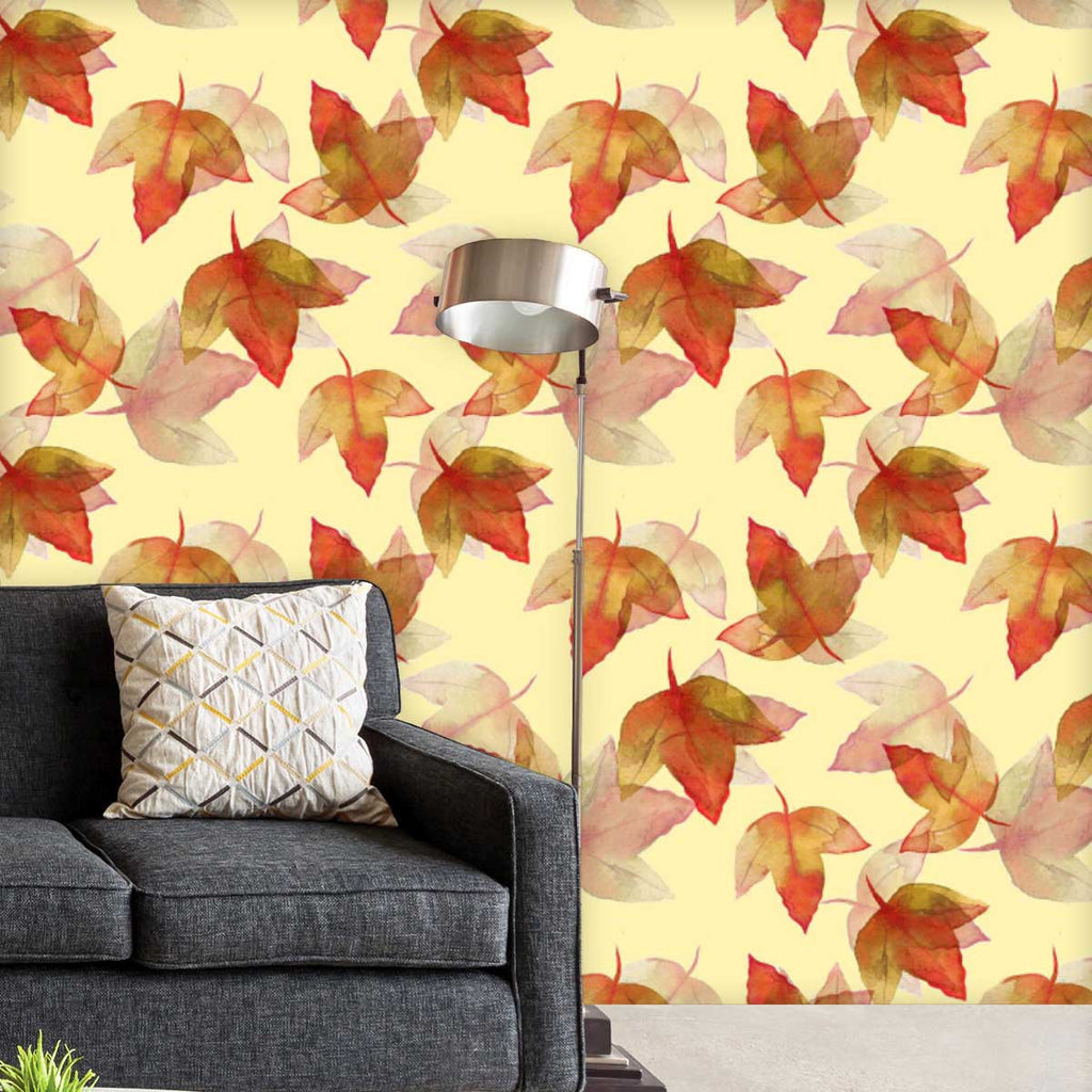 Autumn Leaves D3 Wallpaper Roll-Wallpapers Peel & Stick-WAL_PA-IC 5007681 IC 5007681, Botanical, Drawing, Fashion, Floral, Flowers, Illustrations, Nature, Patterns, Scenic, Seasons, Signs, Signs and Symbols, Sketches, Watercolour, autumn, leaves, d3, wallpaper, roll, background, beautiful, colore, creative, creativity, decor, decoration, design, drawn, effect, elegance, elegant, element, hand, illustration, image, interior, objects, painted, pattern, plant, raster, repetition, seamless, season, sketch, text