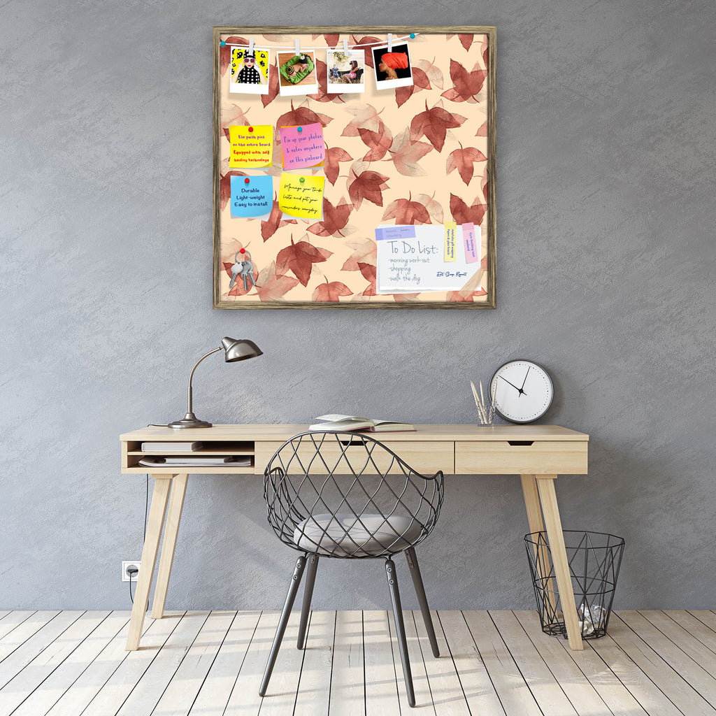 Autumn Leaves D5 Bulletin Board Notice Pin Board Soft Board | Framed-Bulletin Boards Framed-BLB_FR-IC 5007683 IC 5007683, Botanical, Drawing, Fashion, Floral, Flowers, Illustrations, Nature, Patterns, Scenic, Seasons, Signs, Signs and Symbols, Sketches, Watercolour, autumn, leaves, d5, bulletin, board, notice, pin, soft, framed, background, beautiful, colore, creative, creativity, decor, decoration, design, drawn, effect, elegance, elegant, element, hand, illustration, image, interior, objects, painted, pat