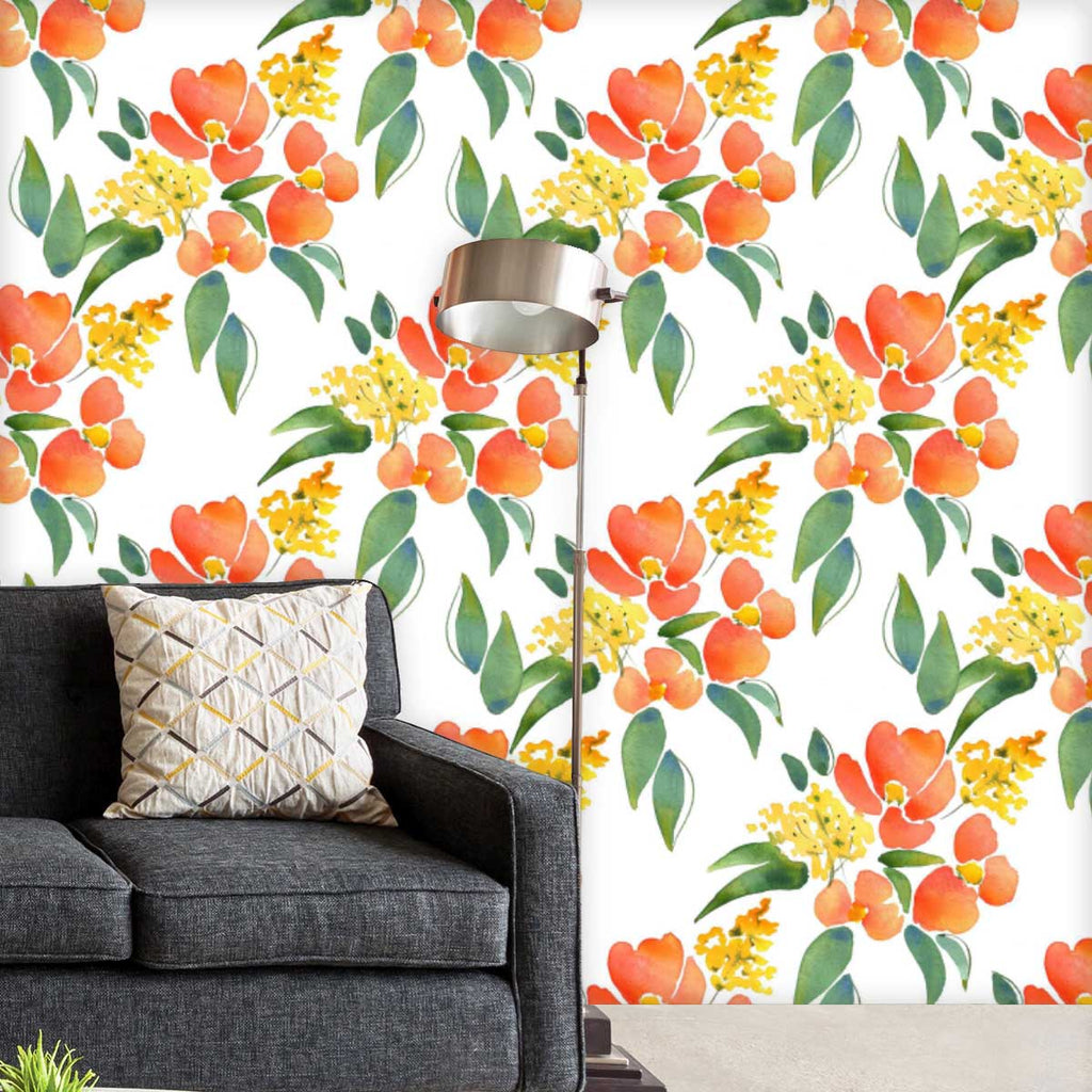 Watercolor Leaves & Flowers Wallpaper Roll-Wallpapers Peel & Stick-WAL_PA-IC 5007685 IC 5007685, Abstract Expressionism, Abstracts, Botanical, Drawing, Fashion, Floral, Flowers, Illustrations, Nature, Patterns, Scenic, Semi Abstract, Signs, Signs and Symbols, Watercolour, watercolor, leaves, wallpaper, roll, abstract, background, beautiful, blossom, branch, card, colore, composition, creative, decor, decoration, design, drawn, ecology, effect, elegant, element, grass, hand, head, illustration, image, interi