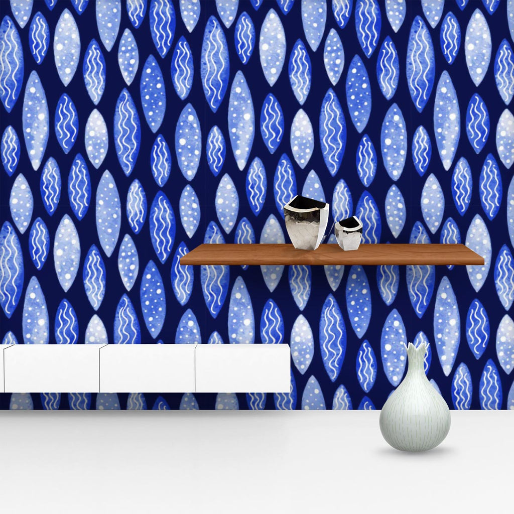 Spots & Waves D1 Wallpaper Roll-Wallpapers Peel & Stick-WAL_PA-IC 5007686 IC 5007686, Abstract Expressionism, Abstracts, Art and Paintings, Black and White, Digital, Digital Art, Dots, Festivals and Occasions, Festive, Geometric, Geometric Abstraction, Graphic, Holidays, Illustrations, Patterns, Retro, Semi Abstract, Signs, Signs and Symbols, Surrealism, Watercolour, White, spots, waves, d1, wallpaper, roll, abstract, art, backdrop, background, blue, colore, colorful, dark, day, decoration, design, dot, dra