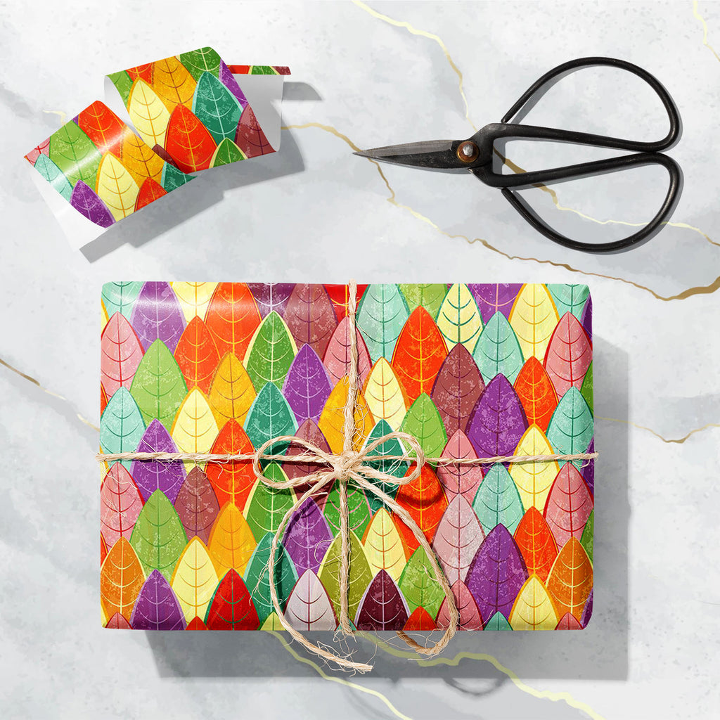 Colored Autumn Leaves D1 Art & Craft Gift Wrapping Paper-Wrapping Papers-WRP_PP-IC 5007822 IC 5007822, Abstract Expressionism, Abstracts, Ancient, Art and Paintings, Botanical, Decorative, Digital, Digital Art, Drawing, Fashion, Floral, Flowers, Graphic, Historical, Illustrations, Medieval, Nature, Patterns, Retro, Scenic, Seasons, Semi Abstract, Signs, Signs and Symbols, Vintage, colored, autumn, leaves, d1, art, craft, gift, wrapping, paper, abstract, background, beauty, blue, decor, decoration, design, e