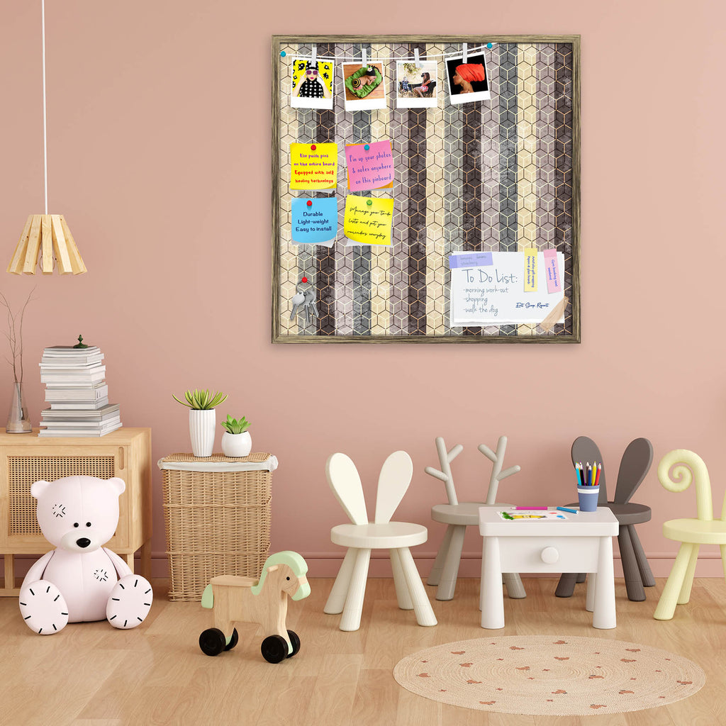 Vintage Cubes Bulletin Board Notice Pin Board Soft Board | Framed-Bulletin Boards Framed-BLB_FR-IC 5007836 IC 5007836, Abstract Expressionism, Abstracts, Ancient, Art and Paintings, Black and White, Cities, City Views, Diamond, Digital, Digital Art, Geometric, Geometric Abstraction, Graphic, Historical, Illustrations, Medieval, Paintings, Patterns, Science Fiction, Semi Abstract, Signs, Signs and Symbols, Vintage, White, cubes, bulletin, board, notice, pin, soft, framed, abstract, backdrop, backgrounds, col