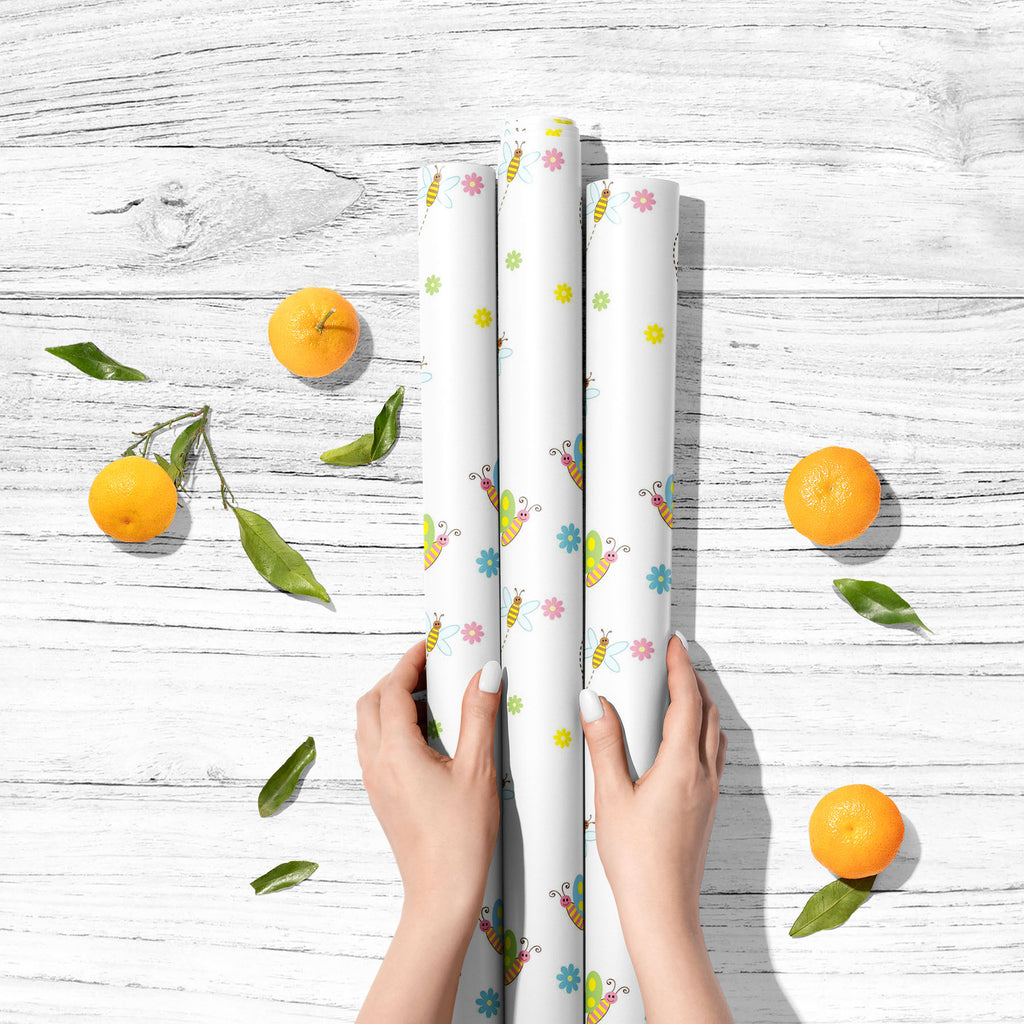 Cute Insects And Flowers Art & Craft Gift Wrapping Paper-Wrapping Papers-WRP_PP-IC 5007850 IC 5007850, Animals, Animated Cartoons, Art and Paintings, Baby, Botanical, Caricature, Cartoons, Children, Digital, Digital Art, Drawing, Floral, Flowers, Graphic, Illustrations, Kids, Love, Nature, Patterns, Romance, Scenic, Signs, Signs and Symbols, Symbols, cute, insects, and, art, craft, gift, wrapping, paper, girl, animal, backdrop, background, beautiful, bee, boy, bright, butterfly, card, cartoon, cheerful, chi