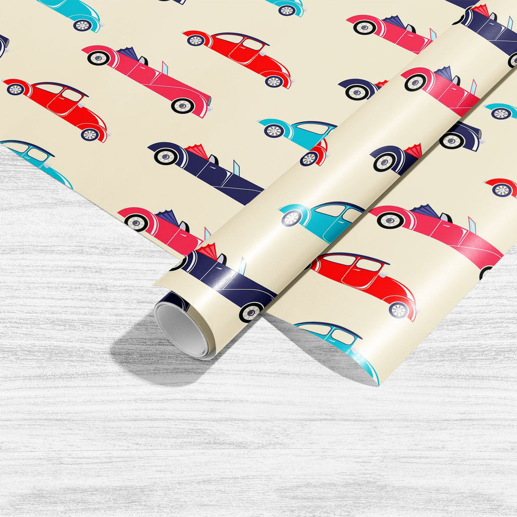 Retro Cars D1 Art & Craft Gift Wrapping Paper-Wrapping Papers-WRP_PP-IC 5007856 IC 5007856, American, Ancient, Animated Cartoons, Art and Paintings, Art Deco, Automobiles, Baby, Caricature, Cars, Cartoons, Children, Cities, City Views, Culture, Ethnic, Historical, Illustrations, Kids, Medieval, Paintings, Patterns, Retro, Signs, Signs and Symbols, Sports, Symbols, Traditional, Transportation, Travel, Tribal, Urban, Vehicles, Vintage, World Culture, d1, art, craft, gift, wrapping, paper, deco, auto, blue, ca