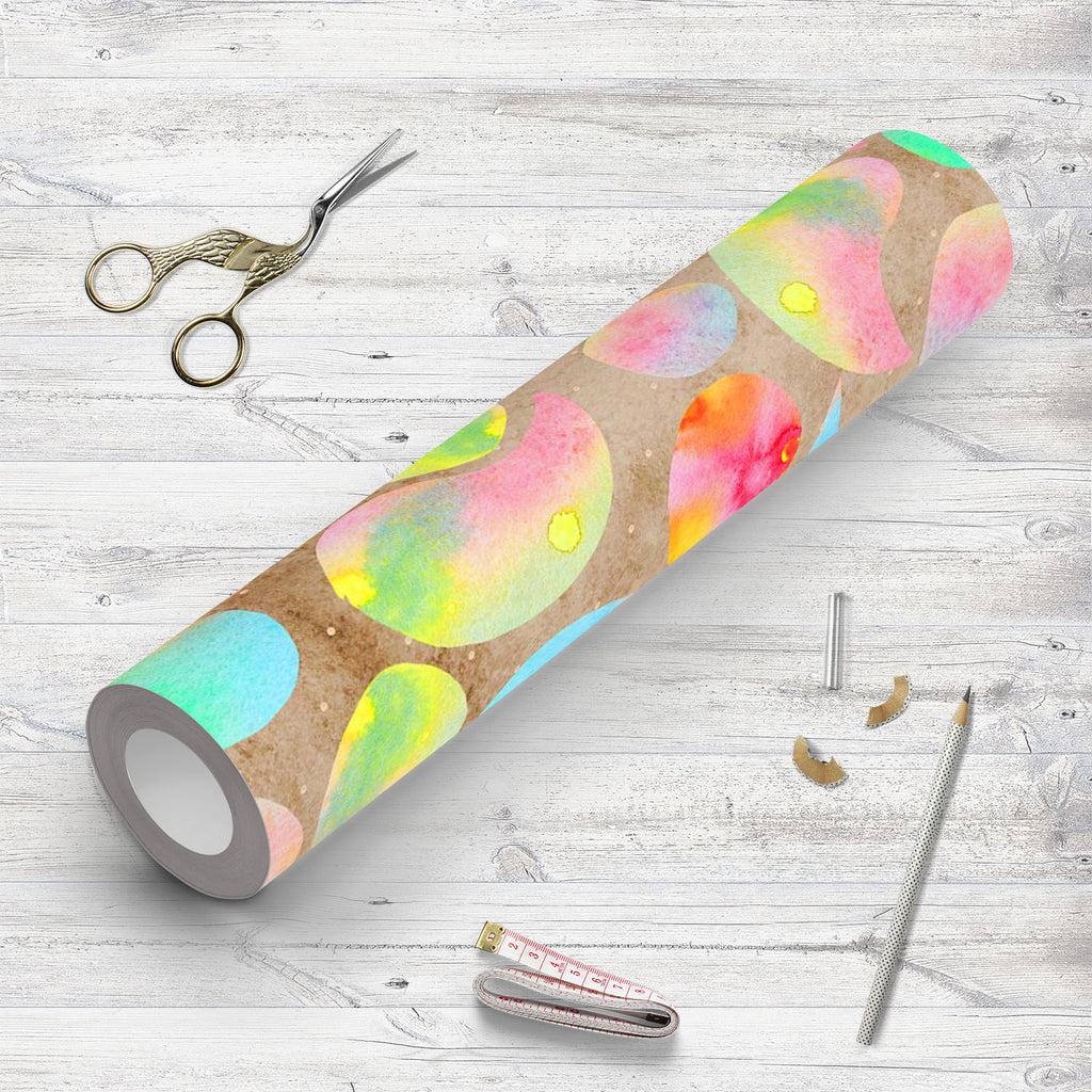 Abstract Watercolor Art D2 Wallpaper Roll - Wallpapers Peel & Stick - ArtzFolio.com