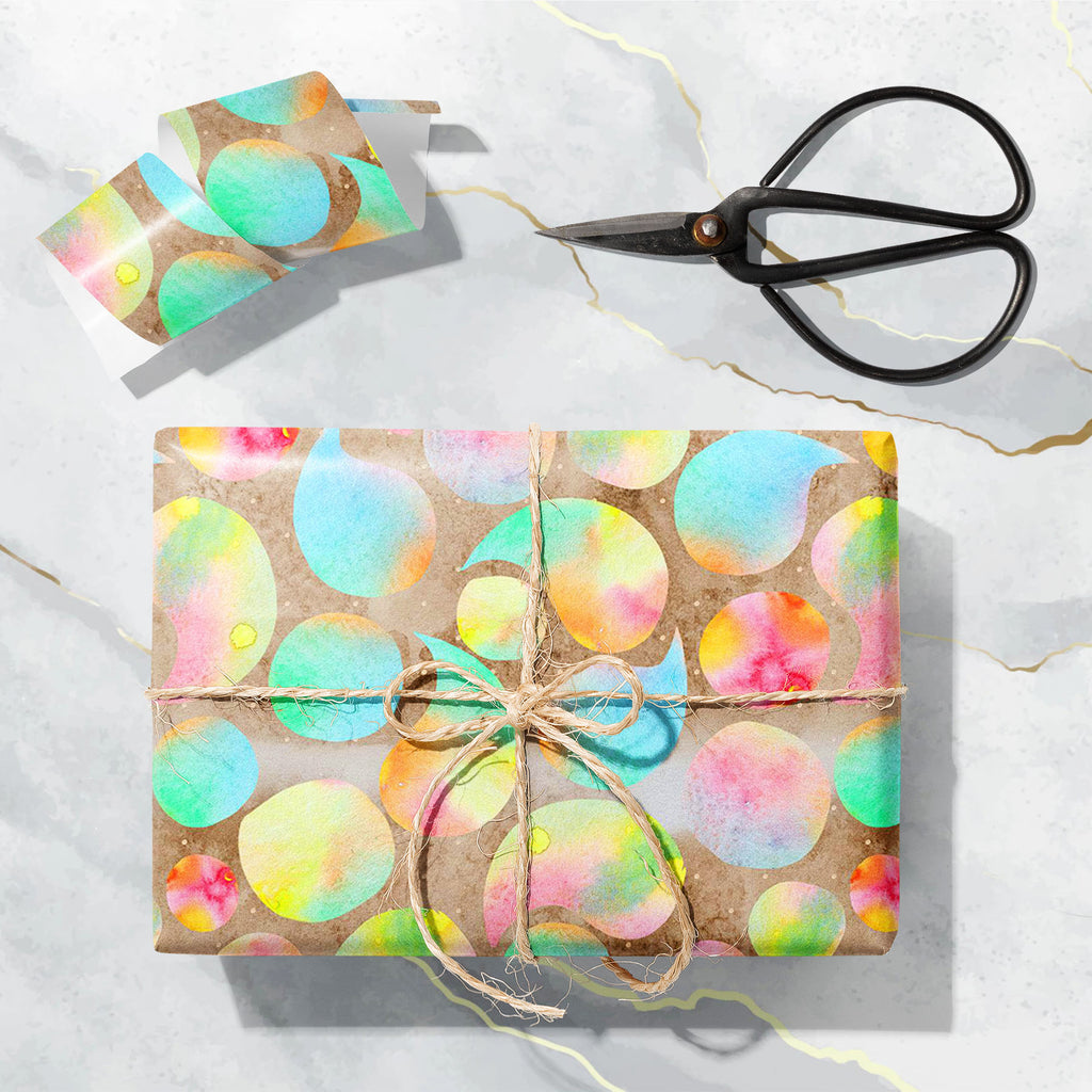 Abstract Watercolor Art D2 Art & Craft Gift Wrapping Paper - Wrapping Papers - ArtzFolio.com