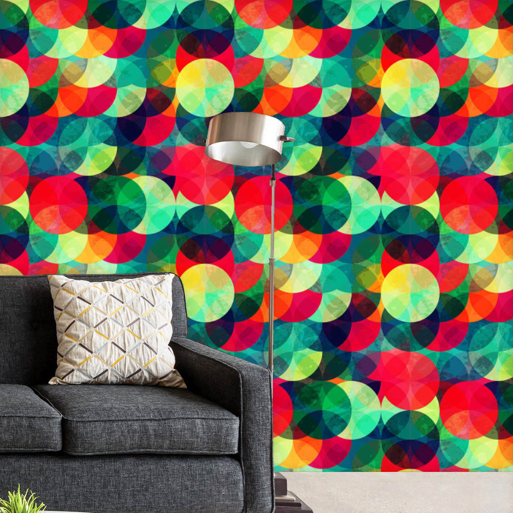 Colorful Grunge Circle Wallpaper Roll-Wallpapers Peel & Stick-WAL_PA-IC 5007878 IC 5007878, Abstract Expressionism, Abstracts, Art and Paintings, Baby, Birthday, Children, Circle, Decorative, Digital, Digital Art, Fantasy, Fashion, Geometric, Geometric Abstraction, Graphic, Hipster, Holidays, Illustrations, Kids, Modern Art, Patterns, Retro, Semi Abstract, Signs, Signs and Symbols, colorful, grunge, wallpaper, roll, pattern, color, colors, texture, bright, colour, abstract, art, artistic, background, beauty