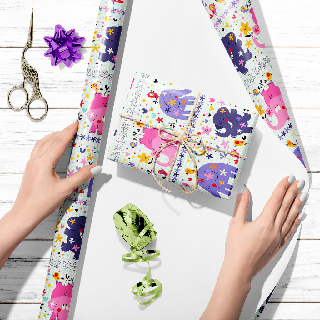 Baby Elephants in Joy Art & Craft Gift Wrapping Paper-Wrapping Papers-WRP_PP-IC 5007880 IC 5007880, African, Animals, Animated Cartoons, Art and Paintings, Baby, Birds, Botanical, Caricature, Cartoons, Children, Digital, Digital Art, Festivals, Festivals and Occasions, Festive, Floral, Flowers, Graphic, Hearts, Illustrations, Indian, Kids, Love, Nature, Patterns, Pets, Retro, Romance, Signs, Signs and Symbols, elephants, in, joy, art, craft, gift, wrapping, paper, adorable, africa, animal, pattern, backdrop