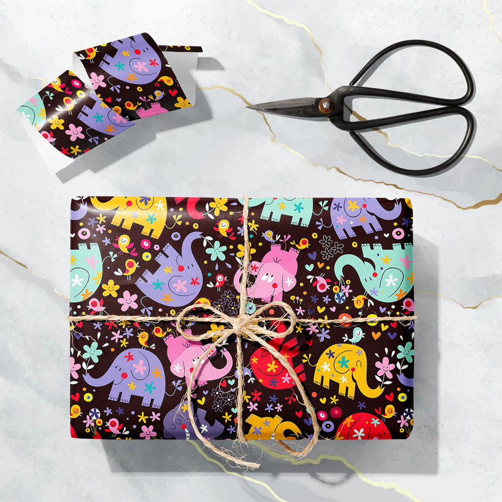 Elephants Birds & Flowers Art & Craft Gift Wrapping Paper-Wrapping Papers-WRP_PP-IC 5007881 IC 5007881, African, Animals, Animated Cartoons, Art and Paintings, Baby, Birds, Botanical, Caricature, Cartoons, Children, Digital, Digital Art, Festivals, Festivals and Occasions, Festive, Floral, Flowers, Graphic, Hearts, Illustrations, Indian, Kids, Love, Nature, Patterns, Pets, Retro, Romance, Signs, Signs and Symbols, elephants, art, craft, gift, wrapping, paper, adorable, africa, animal, backdrop, background, 