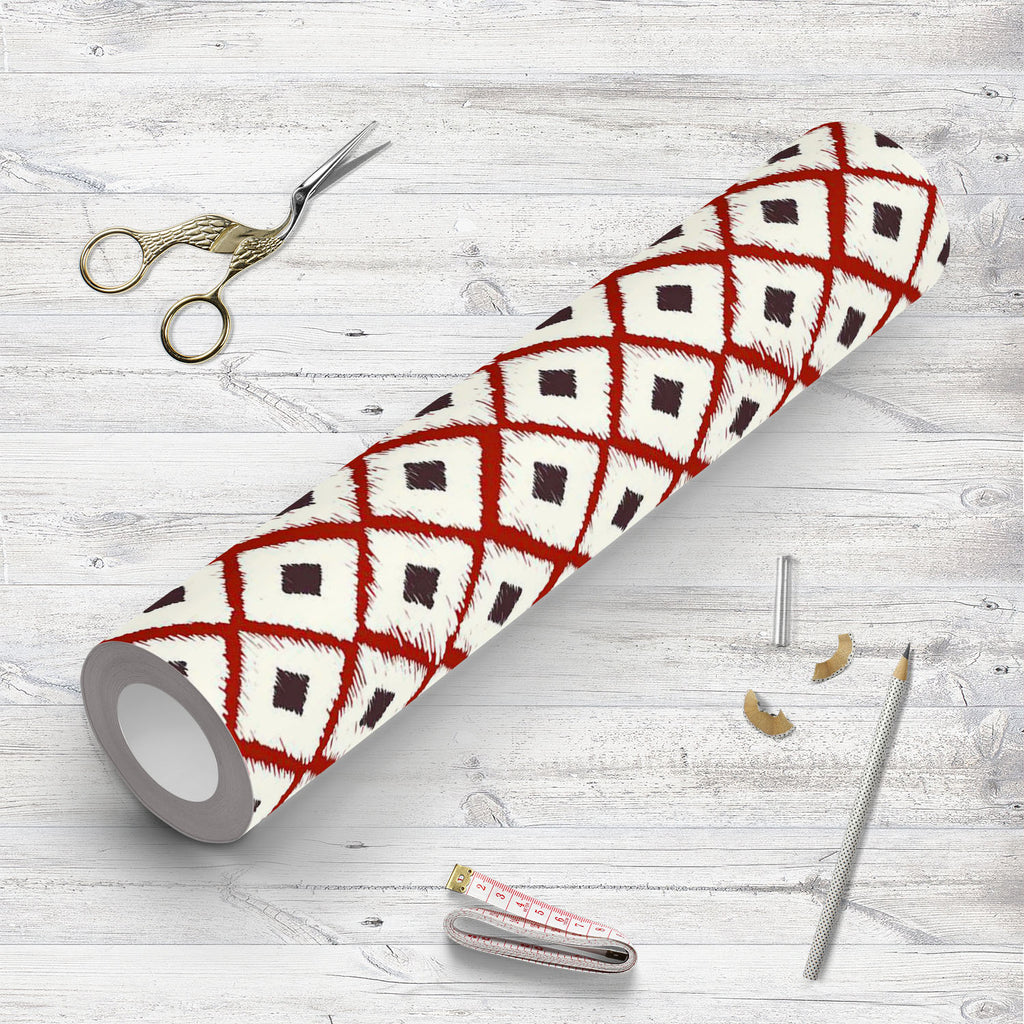 Abstract Ethnic Art Wallpaper Roll - Wallpapers Peel & Stick - ArtzFolio.com