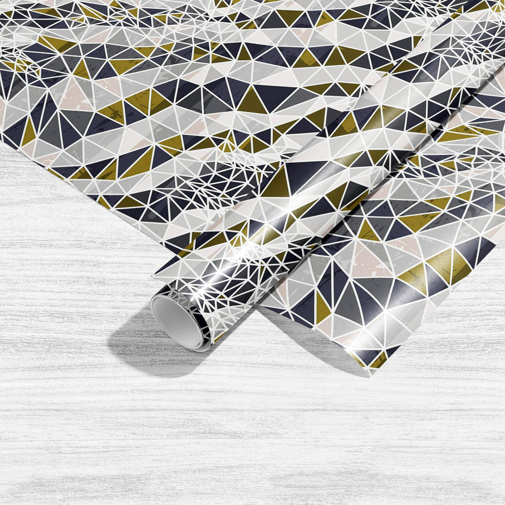 Abstract Triangles D2 Art & Craft Gift Wrapping Paper - Wrapping Papers - ArtzFolio.com