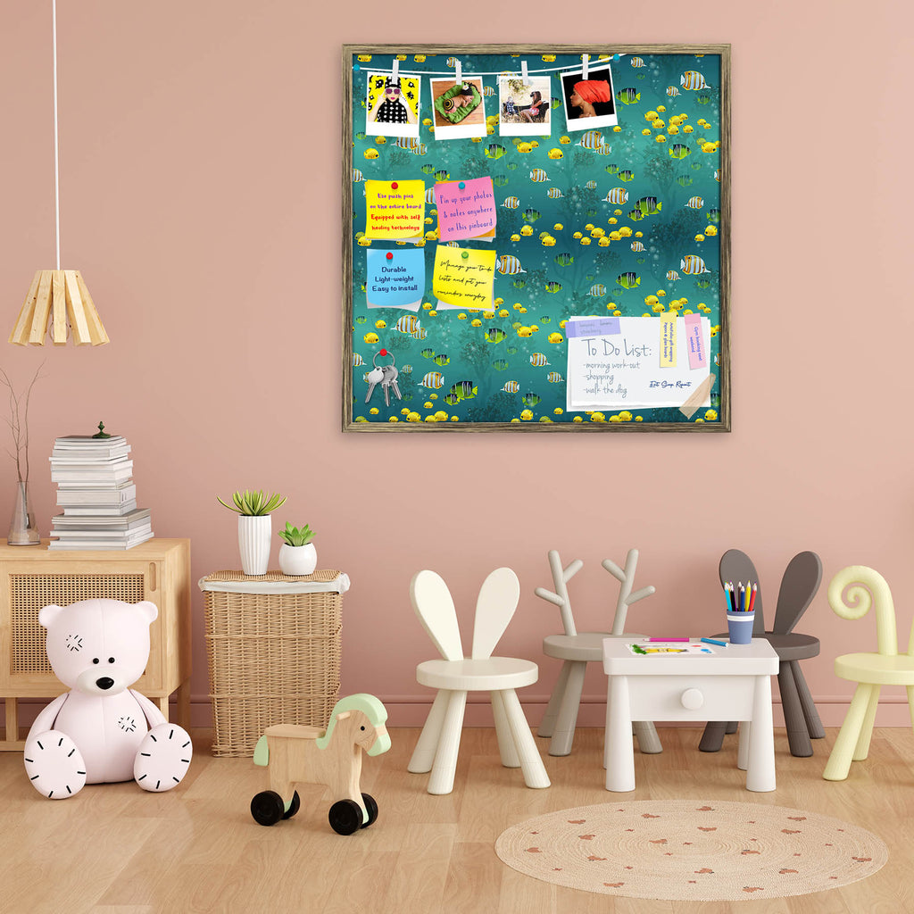 Fishes And Coral Underwater Bulletin Board Notice Pin Board Soft Board | Framed-Bulletin Boards Framed-BLB_FR-IC 5007910 IC 5007910, Abstract Expressionism, Abstracts, Automobiles, Books, Decorative, Illustrations, Nature, Patterns, Pets, Scenic, Semi Abstract, Signs, Signs and Symbols, Transportation, Travel, Tropical, Vehicles, fishes, and, coral, underwater, bulletin, board, notice, pin, soft, framed, abstract, aquarium, aquatic, background, blue, bottom, club, color, cover, decoration, deep, design, div