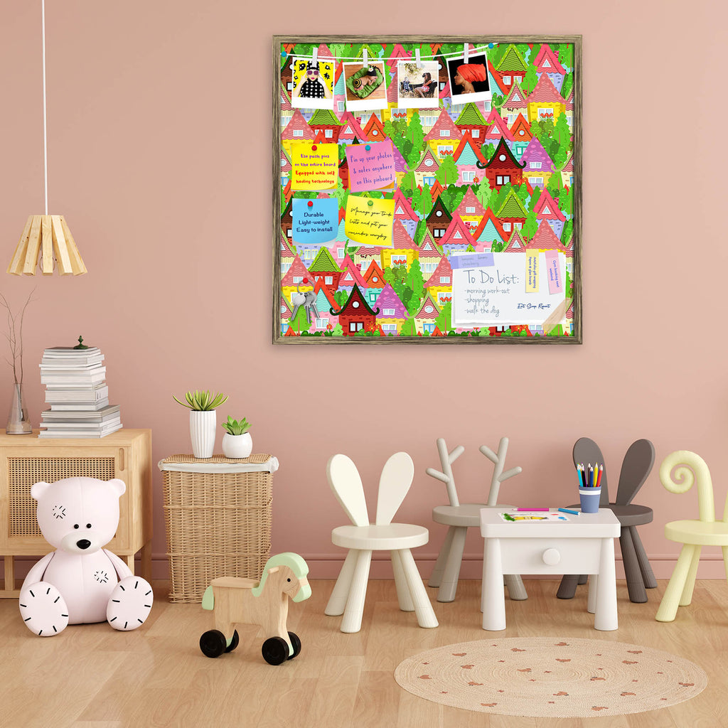 Cute Houses D6 Bulletin Board Notice Pin Board Soft Board | Framed-Bulletin Boards Framed-BLB_FR-IC 5007918 IC 5007918, Abstract Expressionism, Abstracts, Ancient, Animated Cartoons, Architecture, Art and Paintings, Automobiles, Birds, Birthday, Botanical, Caricature, Cartoons, Cities, City Views, Comics, Decorative, Digital, Digital Art, Drawing, Floral, Flowers, Graphic, Historical, Illustrations, Landscapes, Medieval, Nature, Patterns, Retro, Scenic, Semi Abstract, Signs, Signs and Symbols, Symbols, Tran