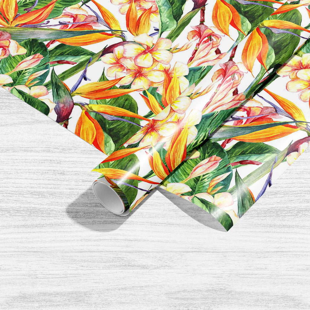 Tropical Pattern With Exotic Flowers D2 Art & Craft Gift Wrapping Paper-Wrapping Papers-WRP_PP-IC 5007928 IC 5007928, Ancient, Botanical, Floral, Flowers, Hawaiian, Historical, Medieval, Nature, Patterns, Tropical, Vintage, Watercolour, pattern, with, exotic, d2, art, craft, gift, wrapping, paper, blossom, butterfly, flower, green, hawaii, hibiscus, leaf, natural, ornament, palm, petal, seamless, spring, summer, wallpaper, watercolor, yellow, artzfolio, wrapping paper, gift wrapping paper, gift wrapping, bi