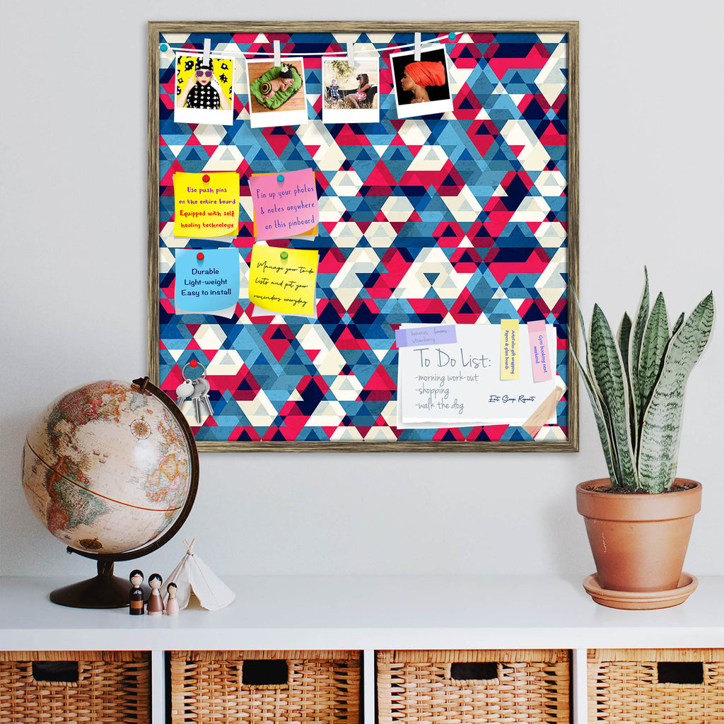 Vintage Triangle D3 Bulletin Board Notice Pin Board Soft Board | Framed-Bulletin Boards Framed-BLB_FR-IC 5007933 IC 5007933, Abstract Expressionism, Abstracts, Ancient, Art and Paintings, Cities, City Views, Diamond, Digital, Digital Art, Drawing, Fantasy, Fashion, Geometric, Geometric Abstraction, Graphic, Grid Art, Historical, Illustrations, Medieval, Modern Art, Patterns, Retro, Semi Abstract, Signs, Signs and Symbols, Triangles, Vintage, triangle, d3, bulletin, board, notice, pin, soft, framed, pattern,