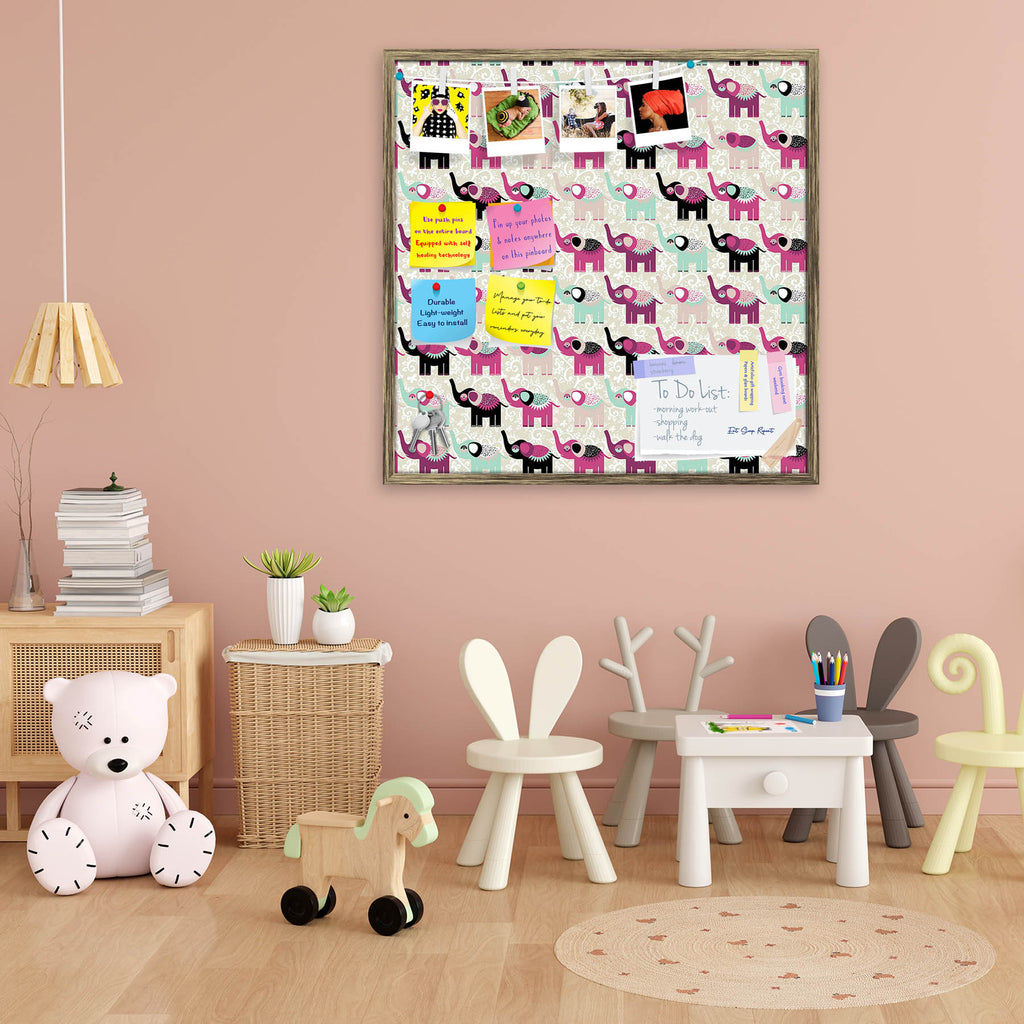 Elephants And Flowers Bulletin Board Notice Pin Board Soft Board | Framed-Bulletin Boards Framed-BLB_FR-IC 5007935 IC 5007935, African, Animals, Animated Cartoons, Art and Paintings, Asian, Baby, Botanical, Caricature, Cartoons, Children, Digital, Digital Art, Drawing, Festivals, Festivals and Occasions, Festive, Floral, Flowers, Graphic, Illustrations, Indian, Kids, Modern Art, Nature, Patterns, Pets, Retro, Signs, Signs and Symbols, elephants, and, bulletin, board, notice, pin, soft, framed, adorable, afr