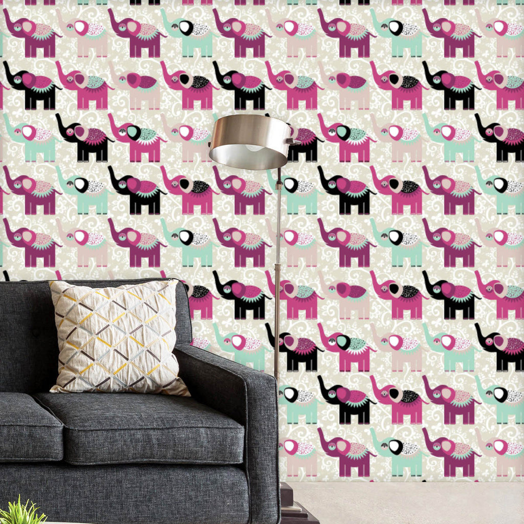 Elephants And Flowers Wallpaper Roll-Wallpapers Peel & Stick-WAL_PA-IC 5007935 IC 5007935, African, Animals, Animated Cartoons, Art and Paintings, Asian, Baby, Botanical, Caricature, Cartoons, Children, Digital, Digital Art, Drawing, Festivals, Festivals and Occasions, Festive, Floral, Flowers, Graphic, Illustrations, Indian, Kids, Modern Art, Nature, Patterns, Pets, Retro, Signs, Signs and Symbols, elephants, and, wallpaper, roll, adorable, africa, animal, art, backdrop, background, cartoon, color, colorfu