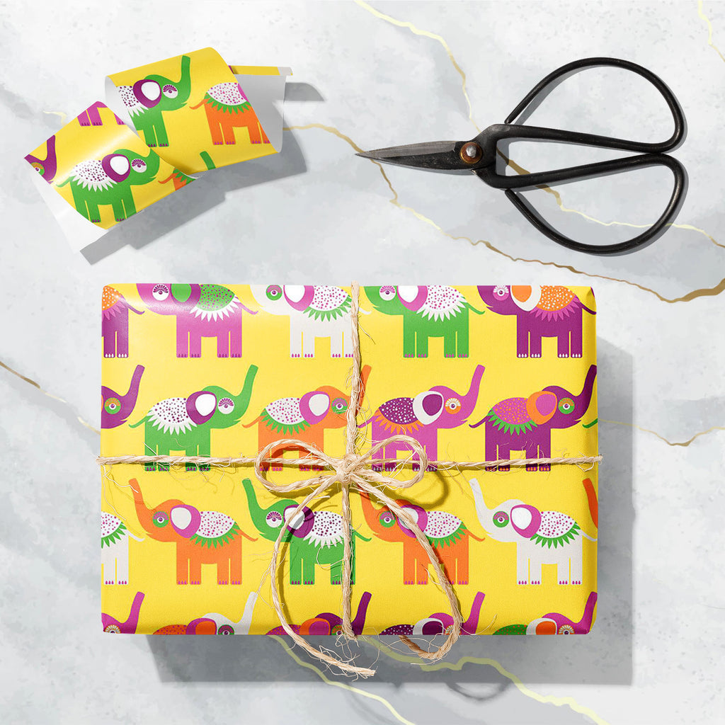 Cheerful Elephants Art & Craft Gift Wrapping Paper-Wrapping Papers-WRP_PP-IC 5007936 IC 5007936, African, Animals, Animated Cartoons, Art and Paintings, Asian, Baby, Caricature, Cartoons, Children, Digital, Digital Art, Drawing, Festivals, Festivals and Occasions, Festive, Graphic, Illustrations, Indian, Kids, Modern Art, Patterns, Pets, Retro, Signs, Signs and Symbols, cheerful, elephants, art, craft, gift, wrapping, paper, adorable, africa, animal, backdrop, background, cartoon, color, colorful, cute, dec