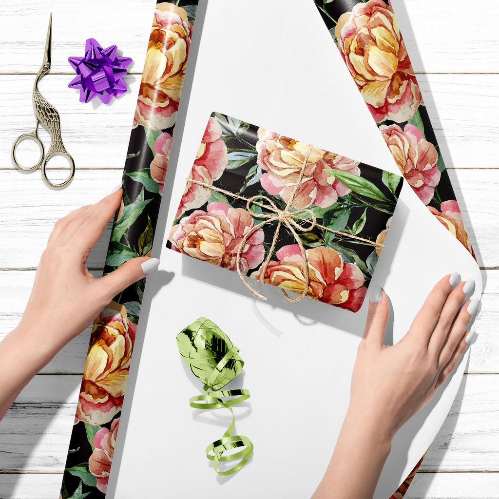 Watercolor Floral Peonies Art & Craft Gift Wrapping Paper-Wrapping Papers-WRP_PP-IC 5007938 IC 5007938, Abstract Expressionism, Abstracts, Art and Paintings, Black, Black and White, Botanical, Decorative, Digital, Digital Art, Drawing, Floral, Flowers, Graphic, Illustrations, Modern Art, Nature, Paintings, Patterns, Retro, Scenic, Seasons, Semi Abstract, Signs, Signs and Symbols, Splatter, Symbols, Watercolour, White, watercolor, peonies, art, craft, gift, wrapping, paper, abstract, backdrop, background, be