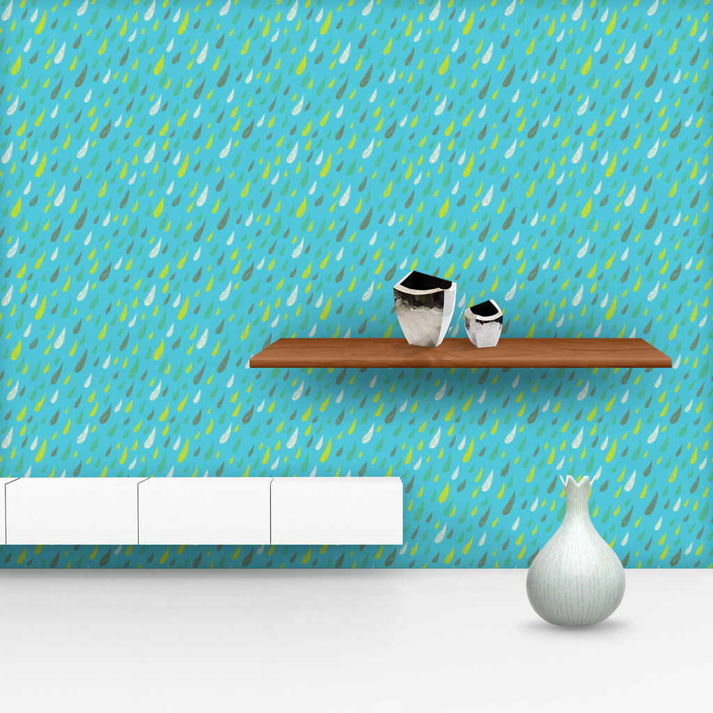 Childish Colored Rains Wallpaper Roll-Wallpapers Peel & Stick-WAL_PA-IC 5007953 IC 5007953, Abstract Expressionism, Abstracts, Art and Paintings, Black and White, Decorative, Digital, Digital Art, Fashion, Geometric, Geometric Abstraction, Graphic, Illustrations, Modern Art, Patterns, Retro, Semi Abstract, Signs, Signs and Symbols, White, childish, colored, rains, wallpaper, roll, abstract, art, backdrop, background, blue, card, cloth, color, colorful, cute, decor, decoration, design, drop, fabric, fall, fu