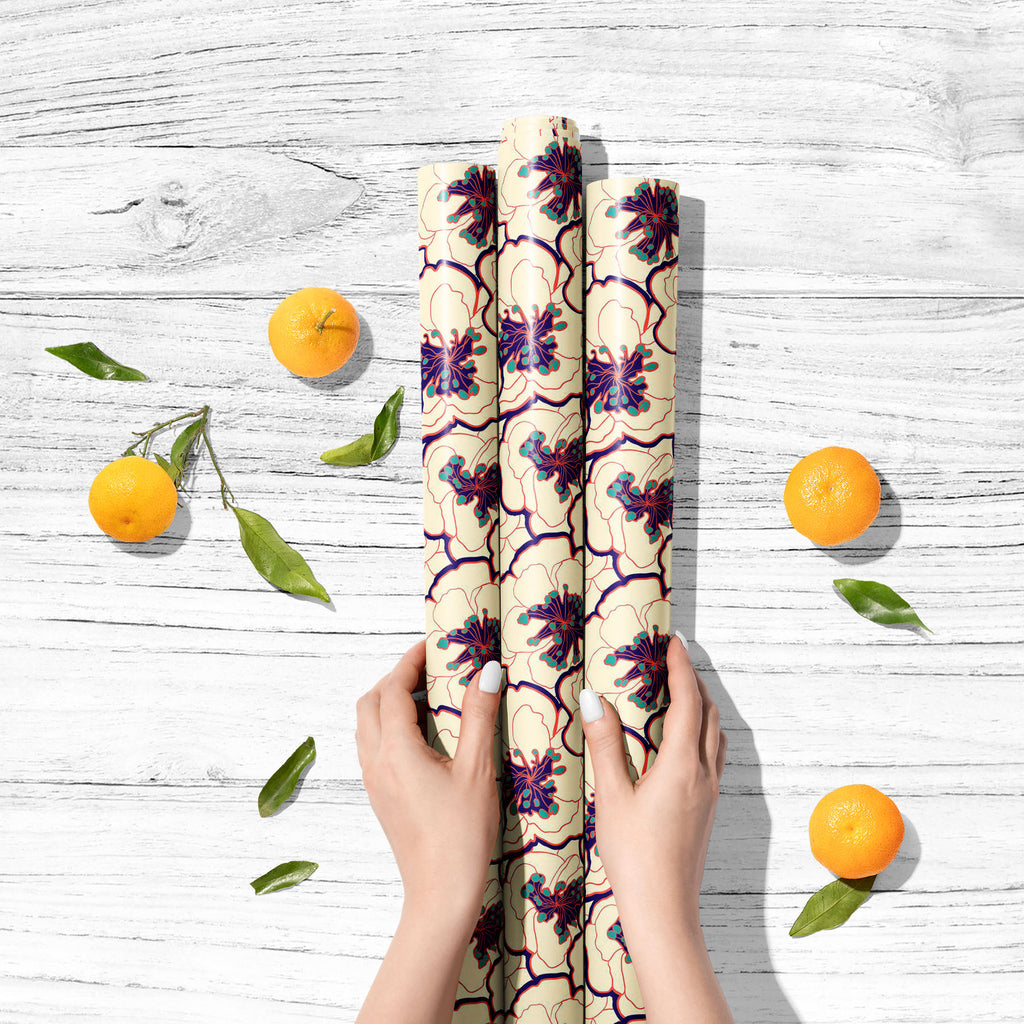 Blossom Blue Flowers Art & Craft Gift Wrapping Paper-Wrapping Papers-WRP_PP-IC 5007955 IC 5007955, Abstract Expressionism, Abstracts, Ancient, Art and Paintings, Botanical, Decorative, Digital, Digital Art, Floral, Flowers, Graphic, Historical, Illustrations, Medieval, Nature, Patterns, Retro, Scenic, Seasons, Semi Abstract, Signs, Signs and Symbols, Vintage, blossom, blue, art, craft, gift, wrapping, paper, abstract, artwork, autumn, backdrop, background, beautiful, beauty, branch, color, creative, cute, d