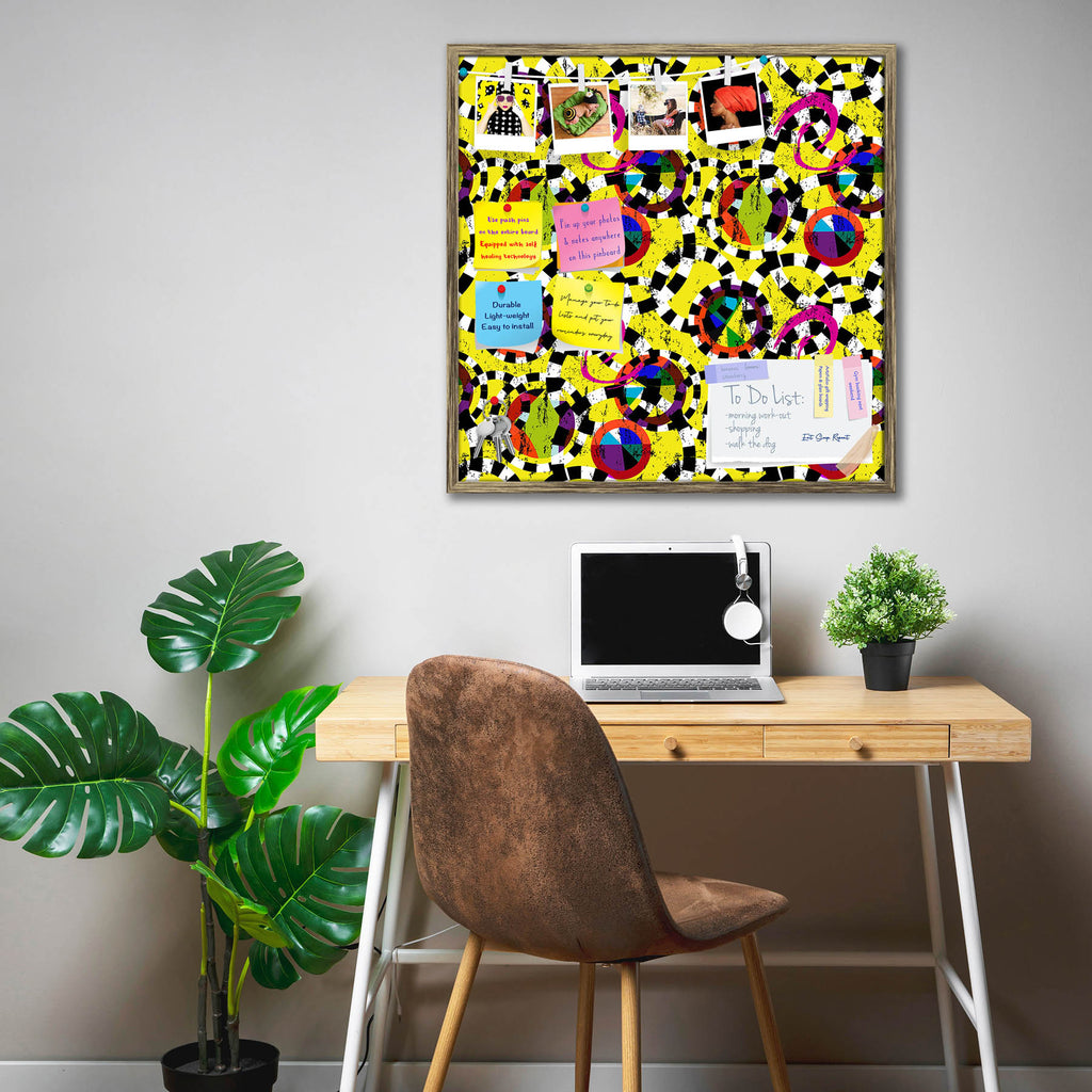 Circles, Strokes And Splashes Bulletin Board Notice Pin Board Soft Board | Framed-Bulletin Boards Framed-BLB_FR-IC 5007961 IC 5007961, Abstract Expressionism, Abstracts, Ancient, Black, Black and White, Botanical, Circle, Digital, Digital Art, Dots, Floral, Flowers, Geometric, Geometric Abstraction, Graphic, Historical, Illustrations, Medieval, Nature, Patterns, Pop Art, Retro, Semi Abstract, Signs, Signs and Symbols, Vintage, Watercolour, White, circles, strokes, and, splashes, bulletin, board, notice, pin