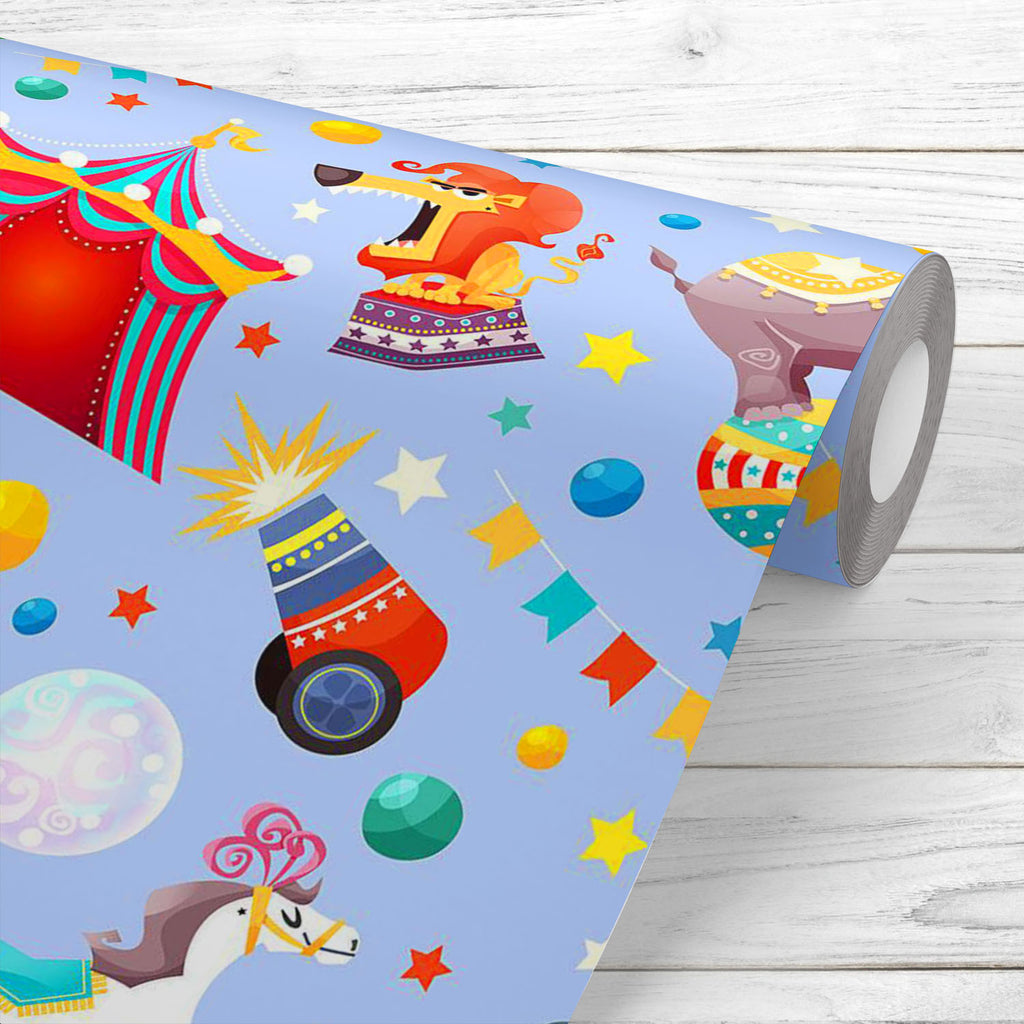 Circus Performance Wallpaper Roll-Wallpapers Peel & Stick-WAL_PA-IC 5007962 IC 5007962, Abstract Expressionism, Abstracts, Animals, Art and Paintings, Books, Decorative, Entertainment, Festivals, Festivals and Occasions, Festive, Illustrations, Patterns, Semi Abstract, Signs, Signs and Symbols, circus, performance, wallpaper, roll, abstract, acrobat, advertising, art, athlete, background, carnival, composition, cover, decoration, design, elephant, fabric, fairy, fantastic, festival, focus, fun, illustration