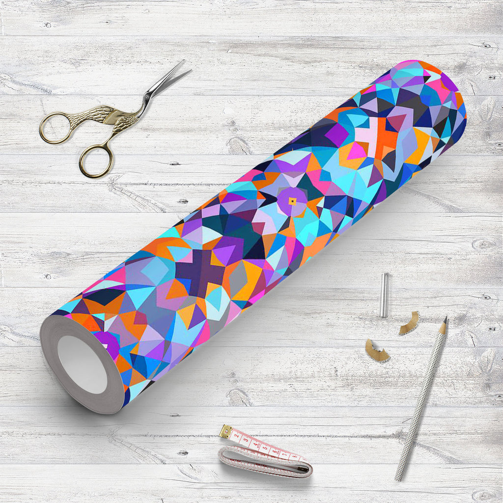 Colorful Geometric Art Wallpaper Roll-Wallpapers Peel & Stick-WAL_PA-IC 5007971 IC 5007971, Abstract Expressionism, Abstracts, African, Allah, Arabic, Art and Paintings, Aztec, Bohemian, Chevron, Culture, Digital, Digital Art, Ethnic, Geometric, Geometric Abstraction, Graphic, Illustrations, Islam, Modern Art, Moroccan, Patterns, Semi Abstract, Signs, Signs and Symbols, Traditional, Triangles, Tribal, World Culture, colorful, art, wallpaper, roll, abstract, background, boho, bold, bright, color, block, desi