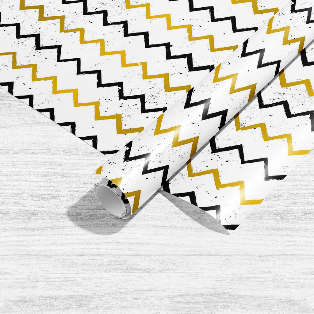 Zig Zag Chevron Art & Craft Gift Wrapping Paper-Wrapping Papers-WRP_PP-IC 5007974 IC 5007974, Abstract Expressionism, Abstracts, Ancient, Aztec, Black, Black and White, Chevron, Culture, Digital, Digital Art, Ethnic, Geometric, Geometric Abstraction, Graphic, Hipster, Historical, Ikat, Illustrations, Indian, Medieval, Patterns, Semi Abstract, Signs, Signs and Symbols, Traditional, Tribal, Vintage, World Culture, zig, zag, art, craft, gift, wrapping, paper, abstract, background, card, cool, decoration, desig