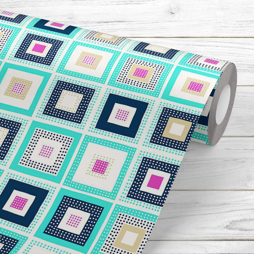 Doodle Dots Square Wallpaper Roll-Wallpapers Peel & Stick-WAL_PA-IC 5007977 IC 5007977, Abstract Expressionism, Abstracts, Art and Paintings, Black and White, Decorative, Digital, Digital Art, Dots, Drawing, Fashion, Geometric, Geometric Abstraction, Graphic, Illustrations, Nautical, Patterns, Semi Abstract, Signs, Signs and Symbols, Sketches, White, doodle, square, wallpaper, roll, abstract, aqua, art, background, blue, childish, color, colorful, creative, cute, cyan, decoration, design, endless, fabric, f