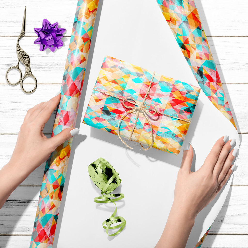 Abstract Grunge D1 Art & Craft Gift Wrapping Paper - Wrapping Papers - ArtzFolio.com