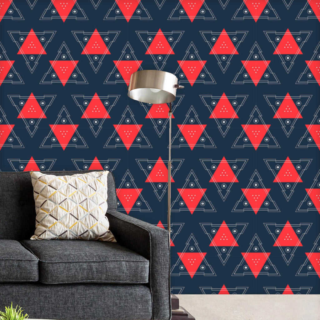 Abstract Geometric Pattern D2 Wallpaper Roll - Wallpapers Peel & Stick - ArtzFolio.com