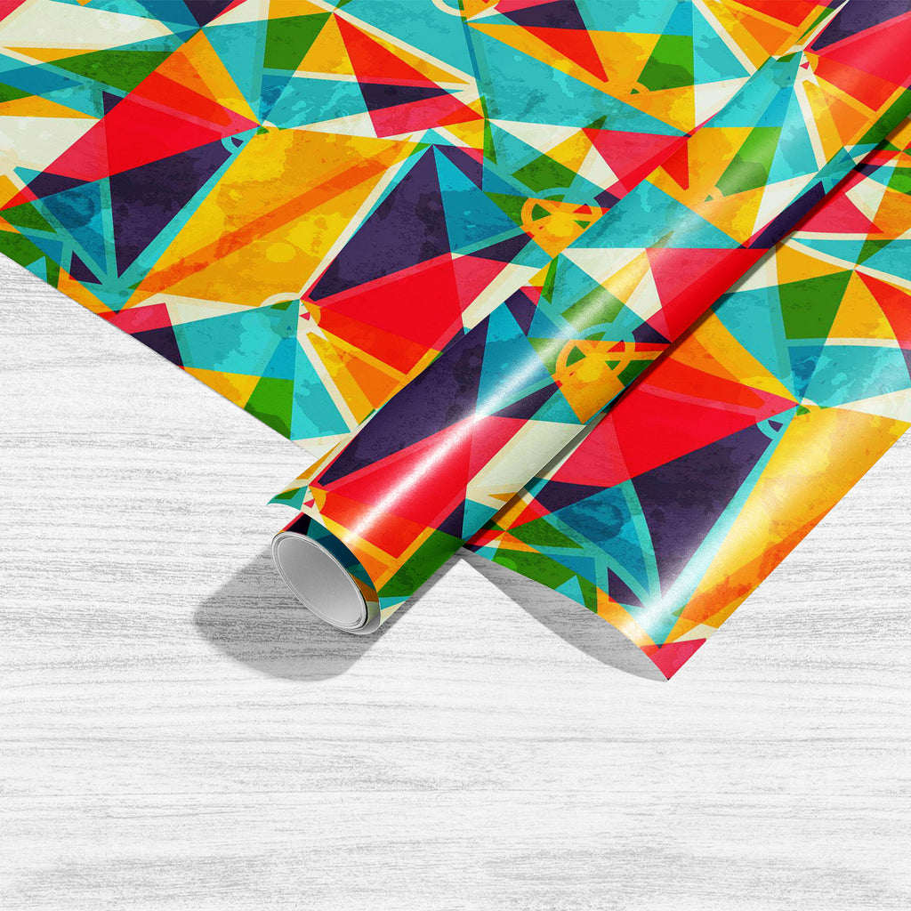 Triangle Mosaic Pattern Art & Craft Gift Wrapping Paper-Wrapping Papers-WRP_PP-IC 5007990 IC 5007990, Abstract Expressionism, Abstracts, Art and Paintings, Cities, City Views, Diamond, Digital, Digital Art, Fashion, Geometric, Geometric Abstraction, Graphic, Illustrations, Modern Art, Paintings, Patterns, Retro, Semi Abstract, Signs, Signs and Symbols, Triangles, triangle, mosaic, pattern, art, craft, gift, wrapping, paper, abstract, artistic, background, banner, collection, color, cover, creative, decor, d