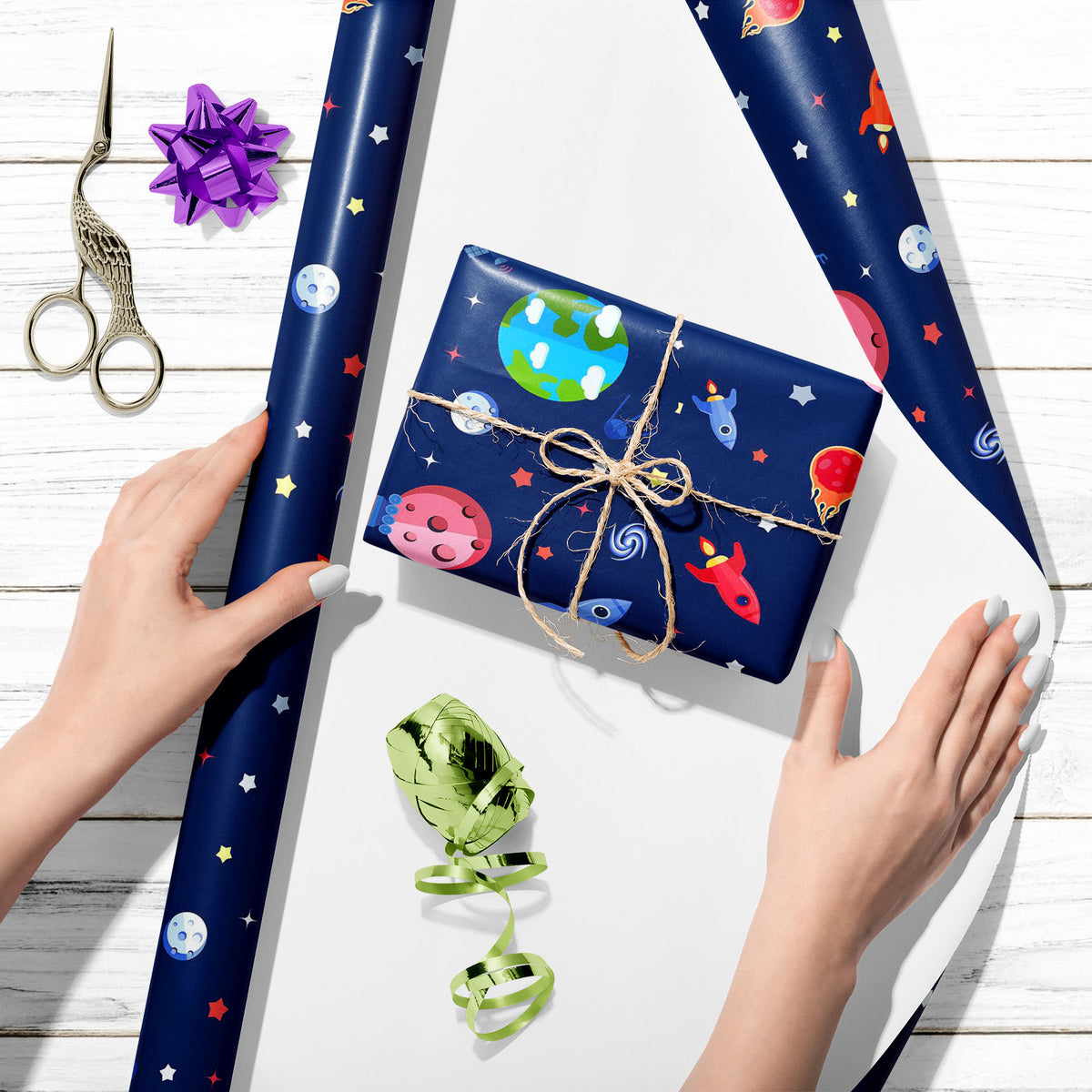 Space Travel Meteorites Rocket Astronaut Shuttle Art & Craft Gift ...
