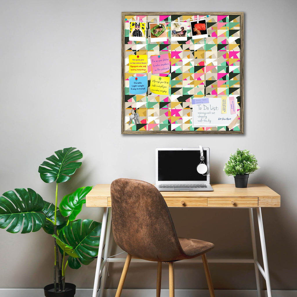 Retro Triangle D1 Bulletin Board Notice Pin Board Soft Board | Framed-Bulletin Boards Framed-BLB_FR-IC 5007995 IC 5007995, Abstract Expressionism, Abstracts, Ancient, Art and Paintings, Decorative, Digital, Digital Art, Drawing, Fashion, Geometric, Geometric Abstraction, Graphic, Grid Art, Historical, Illustrations, Medieval, Modern Art, Patterns, Retro, Semi Abstract, Signs, Signs and Symbols, Triangles, Vintage, triangle, d1, bulletin, board, notice, pin, soft, framed, abstract, art, backdrop, background,