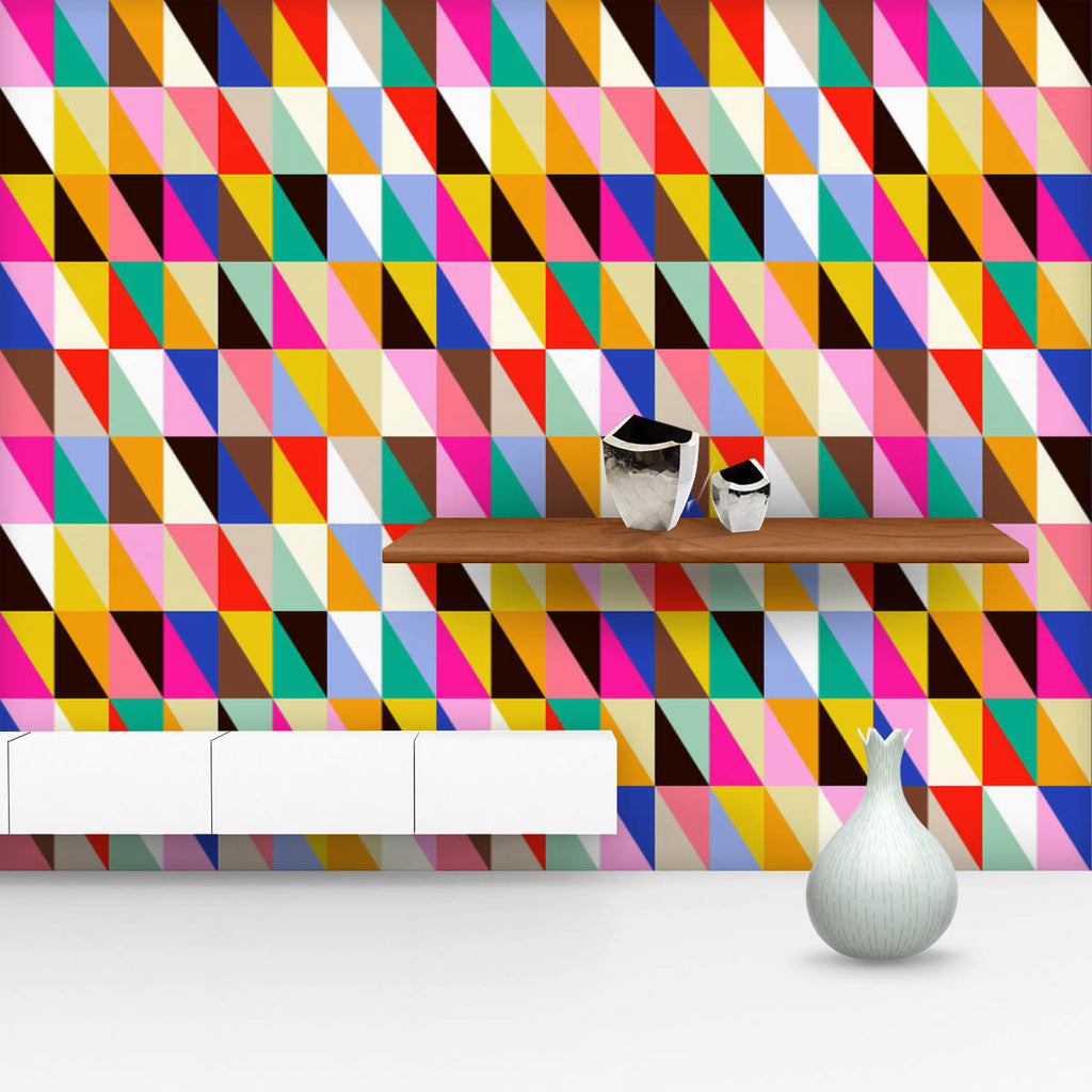 Retro Triangle D3 Wallpaper Roll-Wallpapers Peel & Stick-WAL_PA-IC 5007997 IC 5007997, Abstract Expressionism, Abstracts, Ancient, Art and Paintings, Decorative, Digital, Digital Art, Drawing, Fashion, Geometric, Geometric Abstraction, Graphic, Grid Art, Historical, Illustrations, Medieval, Modern Art, Patterns, Retro, Semi Abstract, Signs, Signs and Symbols, Triangles, Vintage, triangle, d3, wallpaper, roll, abstract, art, backdrop, background, banner, card, cell, cloth, color, colorful, connection, cover,