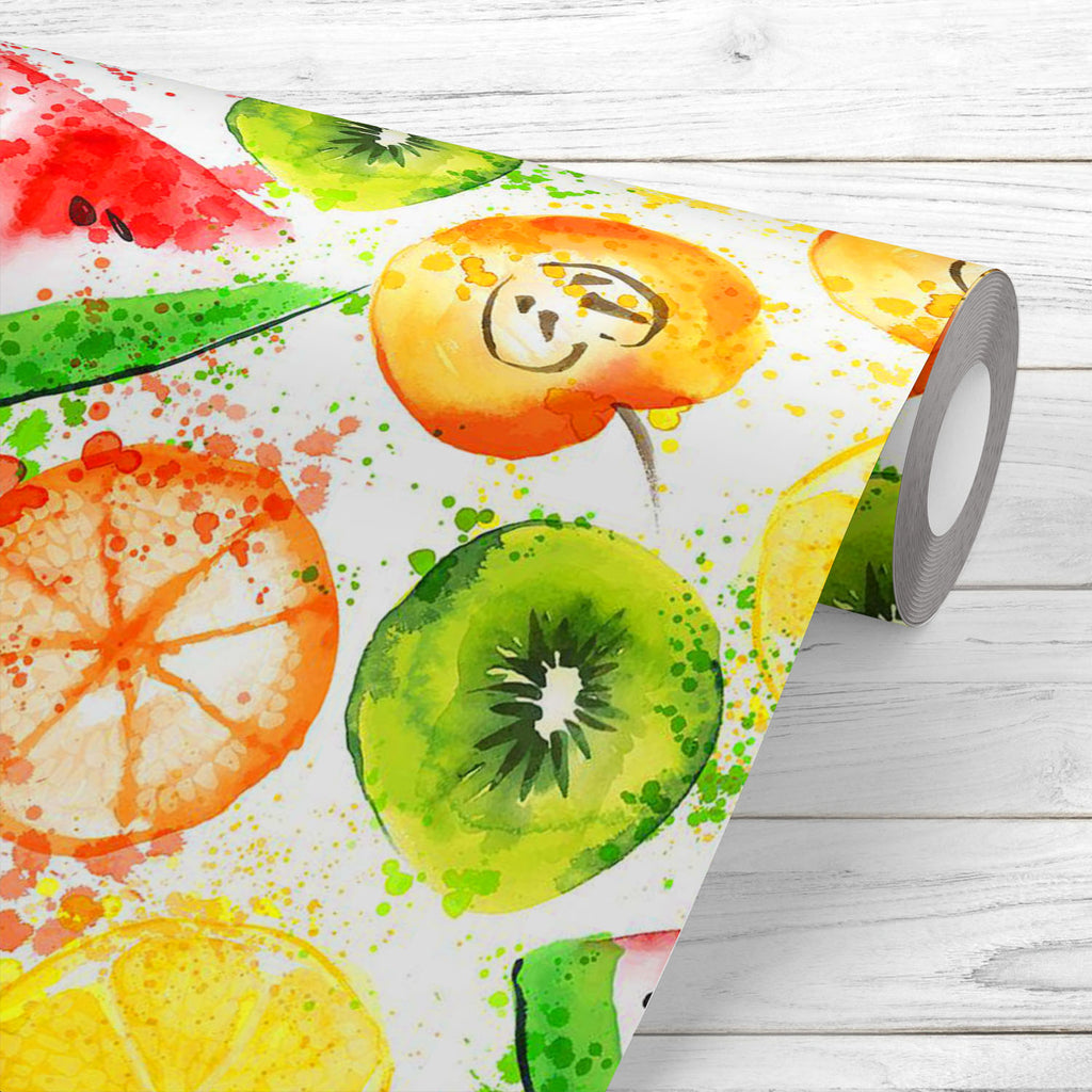 Watercolor Fruits Art Wallpaper Roll-Wallpapers Peel & Stick-WAL_PA-IC 5008019 IC 5008019, Ancient, Art and Paintings, Beverage, Cuisine, Dance, Digital, Digital Art, Drawing, Food, Food and Beverage, Food and Drink, Fruit and Vegetable, Fruits, Graphic, Historical, Kitchen, Medieval, Music and Dance, Nature, Patterns, Scenic, Sketches, Splatter, Vintage, Watercolour, watercolor, art, wallpaper, roll, fruit, background, pattern, seamless, juice, abundance, apple, avocado, collection, color, cooking, doodle,