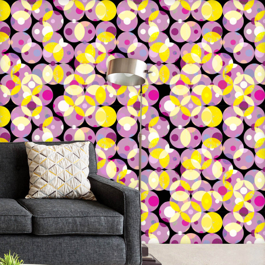 Grungy Halftone Circles Wallpaper Roll-Wallpapers Peel & Stick-WAL_PA-IC 5008029 IC 5008029, Abstract Expressionism, Abstracts, Ancient, Art and Paintings, Botanical, Circle, Digital, Digital Art, Dots, Floral, Flowers, Geometric, Geometric Abstraction, Graphic, Historical, Illustrations, Medieval, Nature, Patterns, Pets, Pop Art, Retro, Semi Abstract, Signs, Signs and Symbols, Splatter, Vintage, grungy, halftone, circles, wallpaper, roll, abstract, art, background, bright, carpet, circular, color, cover, d