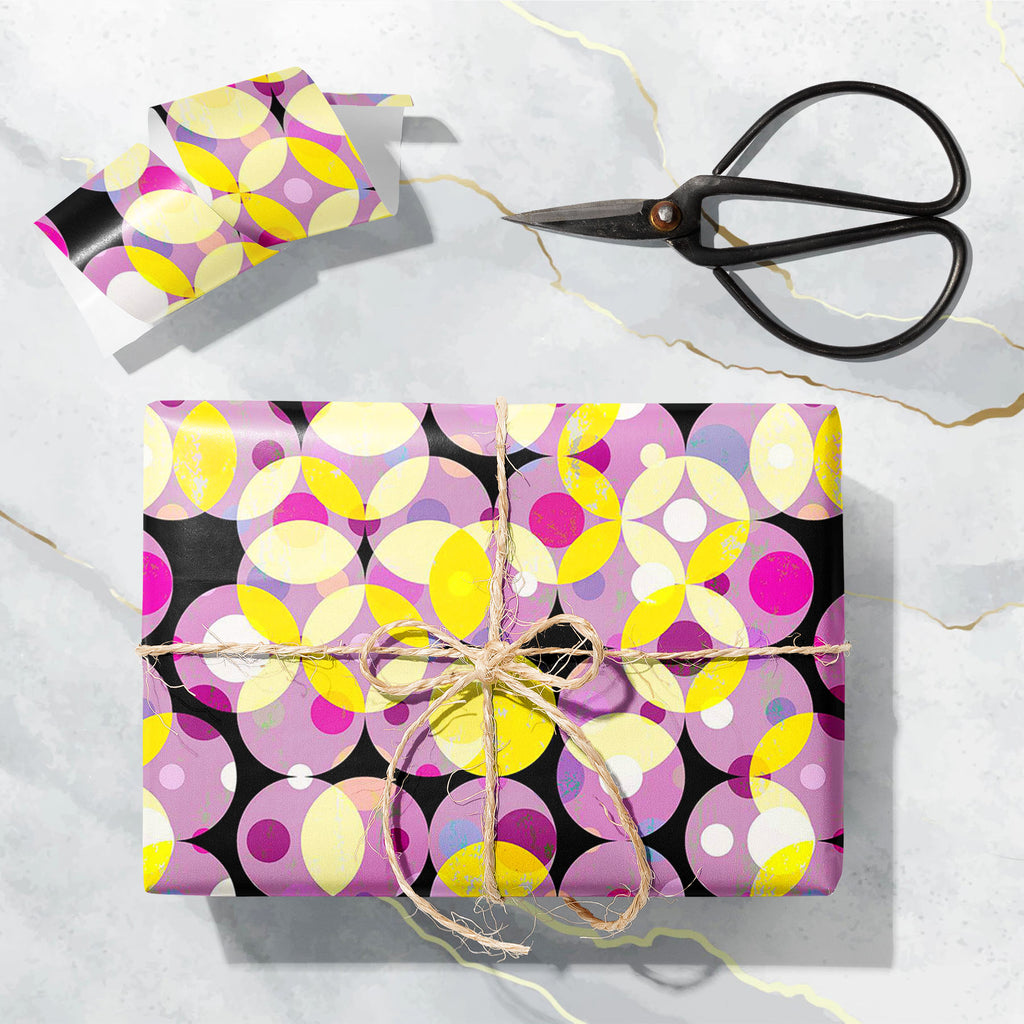 Grungy Halftone Circles Art & Craft Gift Wrapping Paper-Wrapping Papers-WRP_PP-IC 5008029 IC 5008029, Abstract Expressionism, Abstracts, Ancient, Art and Paintings, Botanical, Circle, Digital, Digital Art, Dots, Floral, Flowers, Geometric, Geometric Abstraction, Graphic, Historical, Illustrations, Medieval, Nature, Patterns, Pets, Pop Art, Retro, Semi Abstract, Signs, Signs and Symbols, Splatter, Vintage, grungy, halftone, circles, art, craft, gift, wrapping, paper, abstract, background, bright, carpet, cir