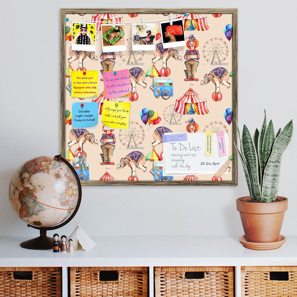 Circus Pattern With Balloons Animals Bulletin Board Notice Pin Board Soft Board | Framed-Bulletin Boards Framed-BLB_FR-IC 5008038 IC 5008038, Abstract Expressionism, Abstracts, Animals, Art and Paintings, Books, Decorative, Entertainment, Illustrations, Patterns, Semi Abstract, Signs, Signs and Symbols, Watercolour, circus, pattern, with, balloons, bulletin, board, notice, pin, soft, framed, abstract, activity, art, background, ball, balloon, caravan, carnival, childhood, clown, color, computer, cover, crea