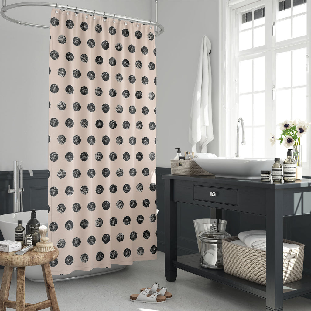 Brush Stripes D5 Washable Waterproof Shower Curtain-Shower Curtains-CUR_SH_EL-IC 5008057 IC 5008057, Abstract Expressionism, Abstracts, Ancient, Black, Black and White, Circle, Digital, Digital Art, Dots, Geometric, Geometric Abstraction, Graphic, Hipster, Historical, Illustrations, Medieval, Modern Art, Patterns, Retro, Semi Abstract, Signs, Signs and Symbols, Vintage, Watercolour, White, brush, stripes, d5, washable, waterproof, shower, curtain, abstract, pattern, backdrop, background, card, cool, creativ