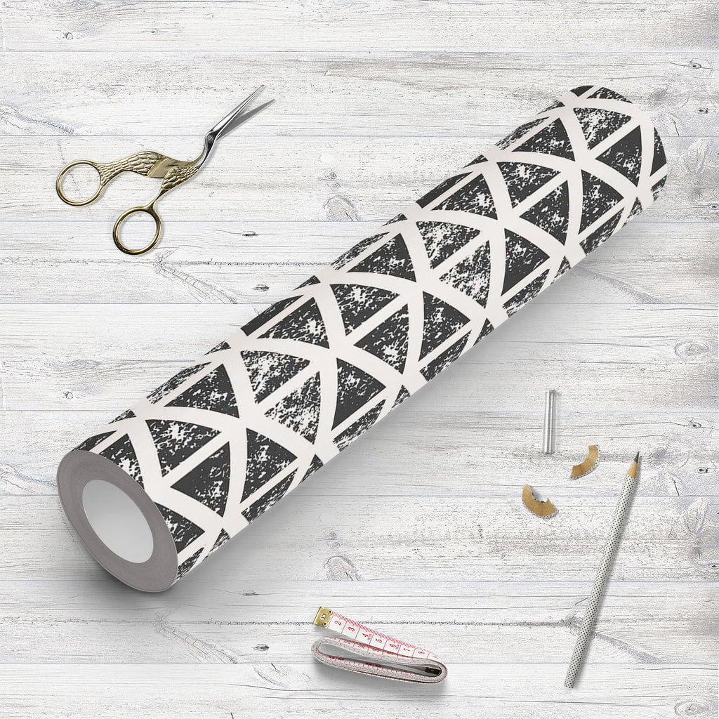 Triangular Shapes Wallpaper Roll-Wallpapers Peel & Stick-WAL_PA-IC 5008059 IC 5008059, Abstract Expressionism, Abstracts, Ancient, Black, Black and White, Digital, Digital Art, Geometric, Geometric Abstraction, Graphic, Hipster, Historical, Illustrations, Medieval, Modern Art, Patterns, Retro, Semi Abstract, Signs, Signs and Symbols, Triangles, Vintage, Watercolour, White, triangular, shapes, wallpaper, roll, pattern, abstract, backdrop, background, card, cool, creative, decoration, design, drawn, element, 