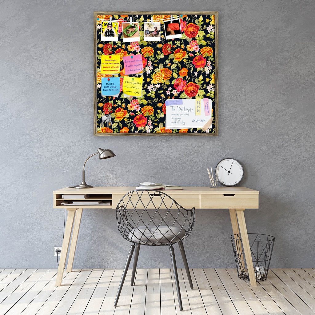 Vintage Floral Pattern Bulletin Board Notice Pin Board Soft Board | Framed-Bulletin Boards Framed-BLB_FR-IC 5008065 IC 5008065, Ancient, Art and Paintings, Baby, Birthday, Books, Botanical, Children, Floral, Flowers, French, Hearts, Historical, Illustrations, Kids, Love, Medieval, Nature, Patterns, Retro, Romance, Signs, Signs and Symbols, Vintage, Wedding, pattern, bulletin, board, notice, pin, soft, framed, textiles, flower, textile, design, print, announcement, background, bloom, blossom, border, branch,