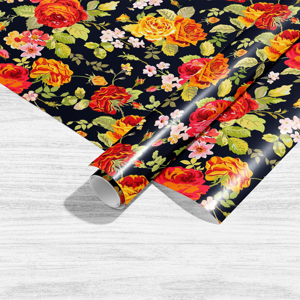 Vintage Floral Pattern Art & Craft Gift Wrapping Paper-Wrapping Papers-WRP_PP-IC 5008065 IC 5008065, Ancient, Art and Paintings, Baby, Birthday, Books, Botanical, Children, Floral, Flowers, French, Hearts, Historical, Illustrations, Kids, Love, Medieval, Nature, Patterns, Retro, Romance, Signs, Signs and Symbols, Vintage, Wedding, pattern, art, craft, gift, wrapping, paper, textiles, flower, textile, design, print, announcement, background, bloom, blossom, border, branch, bride, congratulation, day, decorat