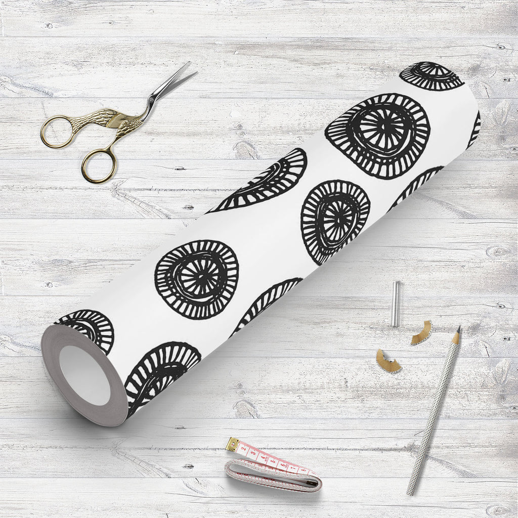 Ornate Shapes Pattern Wallpaper Roll-Wallpapers Peel & Stick-WAL_PA-IC 5008068 IC 5008068, Abstract Expressionism, Abstracts, Ancient, Black, Black and White, Circle, Culture, Digital, Digital Art, Ethnic, Geometric, Geometric Abstraction, Graphic, Hipster, Historical, Illustrations, Medieval, Modern Art, Patterns, Semi Abstract, Signs, Signs and Symbols, Traditional, Tribal, Vintage, White, World Culture, ornate, shapes, pattern, wallpaper, roll, abstract, backdrop, background, card, cool, creative, decora