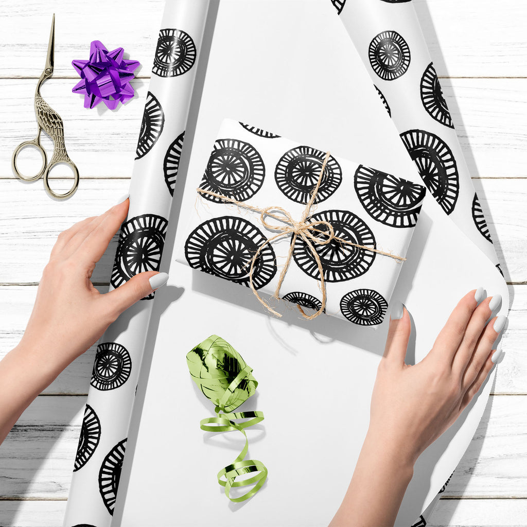 Ornate Shapes Pattern Art & Craft Gift Wrapping Paper-Wrapping Papers-WRP_PP-IC 5008068 IC 5008068, Abstract Expressionism, Abstracts, Ancient, Black, Black and White, Circle, Culture, Digital, Digital Art, Ethnic, Geometric, Geometric Abstraction, Graphic, Hipster, Historical, Illustrations, Medieval, Modern Art, Patterns, Semi Abstract, Signs, Signs and Symbols, Traditional, Tribal, Vintage, White, World Culture, ornate, shapes, pattern, art, craft, gift, wrapping, paper, abstract, backdrop, background, c