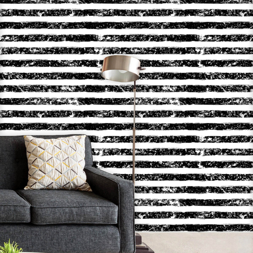Abstract Stripes D2 Wallpaper Roll - Wallpapers Peel & Stick - ArtzFolio.com